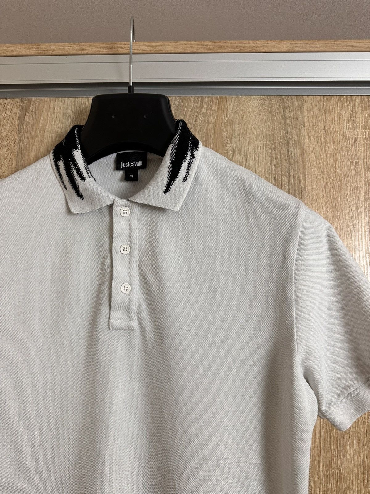 Just Cavalli 🔥 Just Cavalli Logo Polo T Shirt Roberto Vintage Luxury Y2K Size US M / EU 48-50 / 2 - 3 Thumbnail