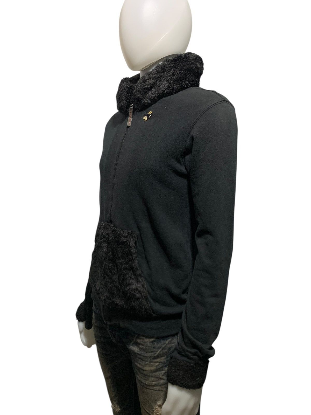 Issey Miyake Mercibeaucoup issey miyake faux fur trim zip sweatshirt Size US M / EU 48-50 / 2 - 4 Thumbnail