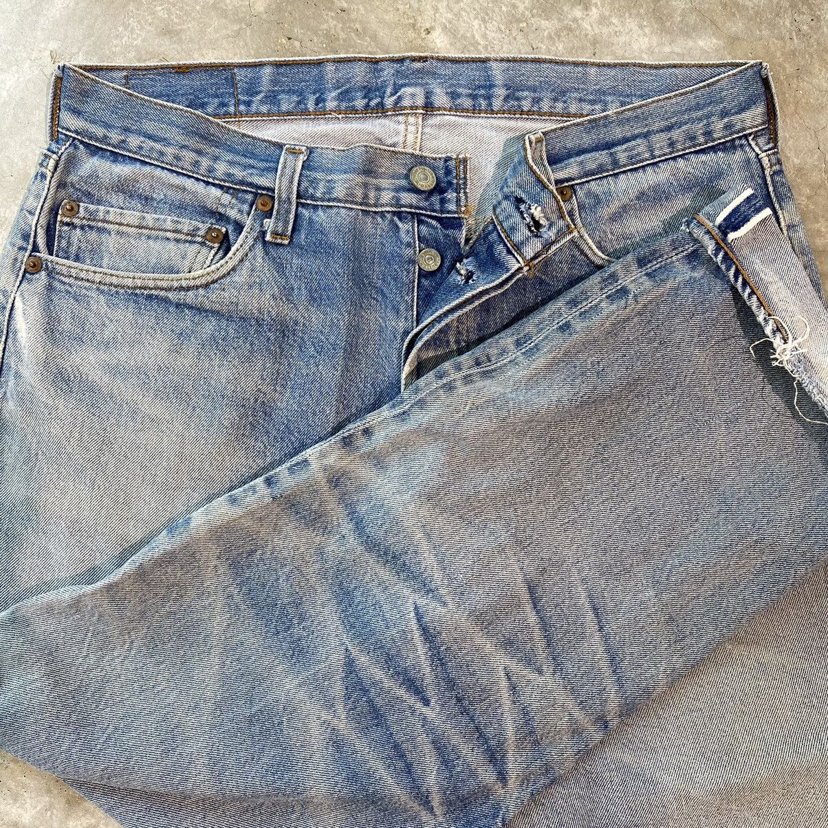 image of 70S/80S Levis 501 Red Line Jean (Not Chrome Hearts) in Blue, Men's (Size 34)