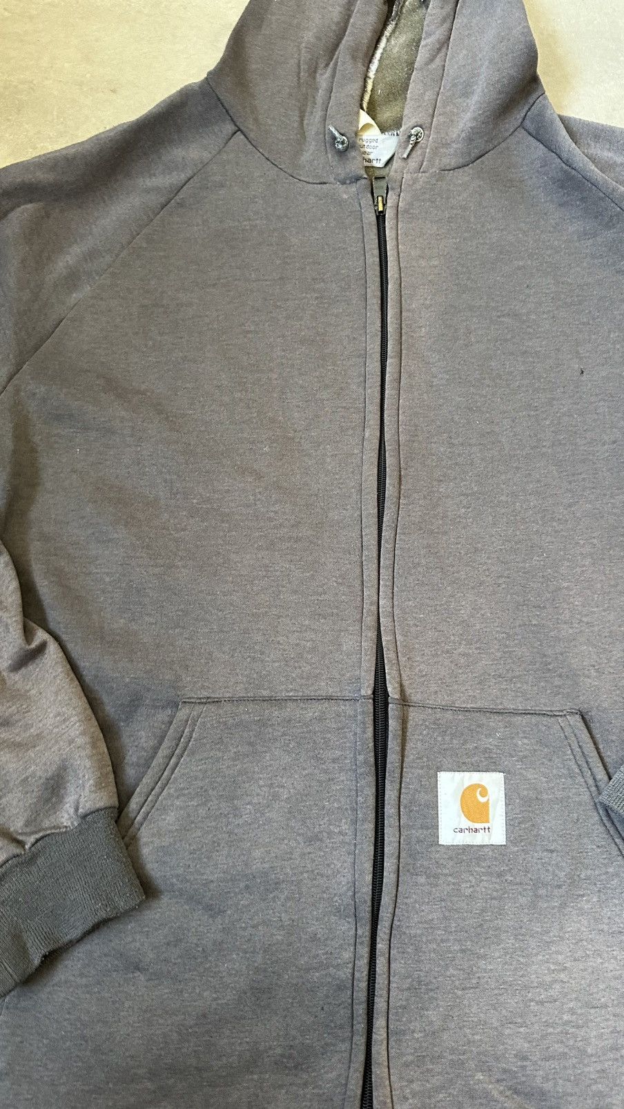Carhartt VINTAGE CARHARTT HOODIE WELL FADED HOODIE Size US XL / EU 56 / 4 - 2 Thumbnail