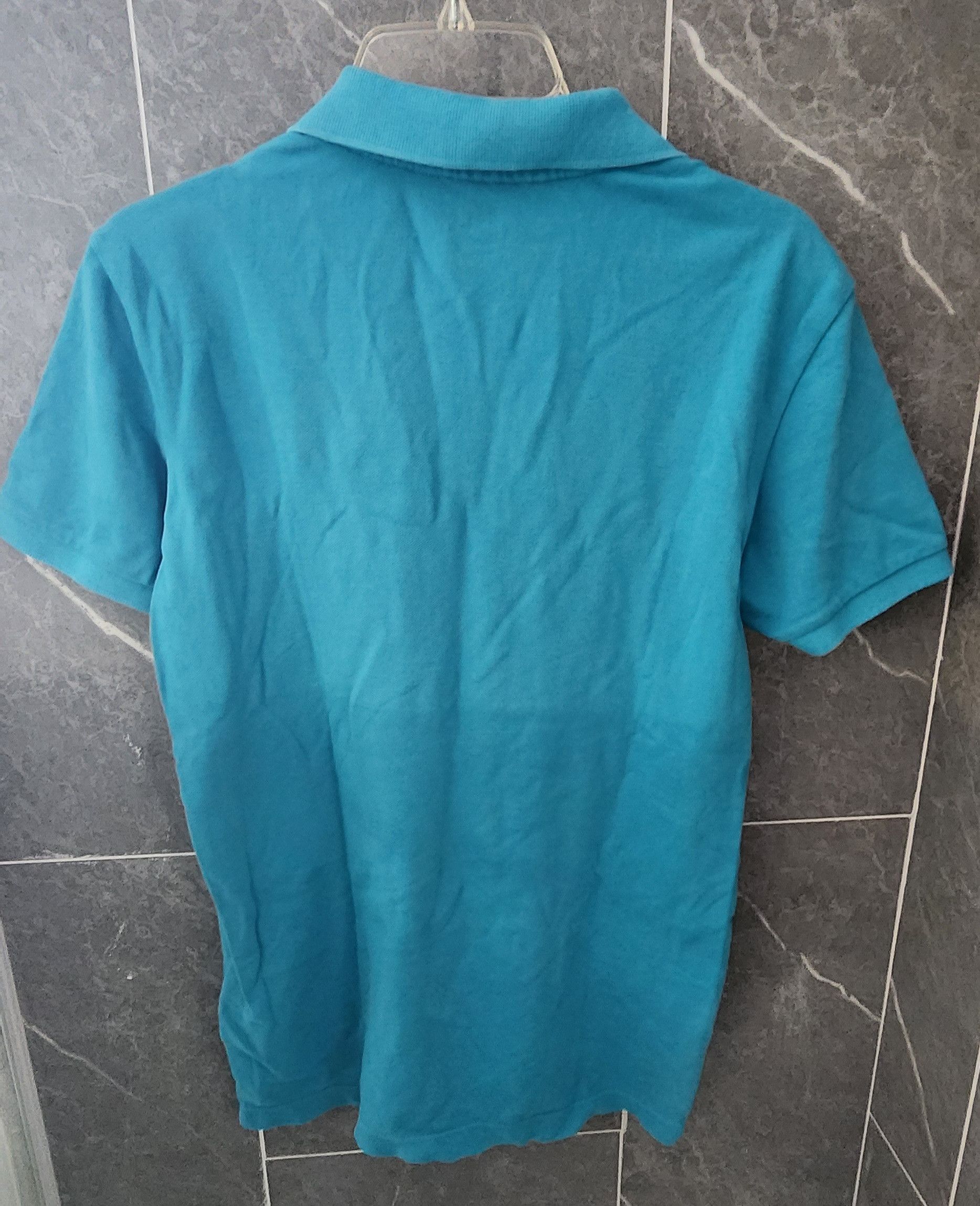 Gap Gap Solid PK Blue Carribean Short Sleeve Polo Shirt Small Size US S / EU 44-46 / 1 - 2 Thumbnail