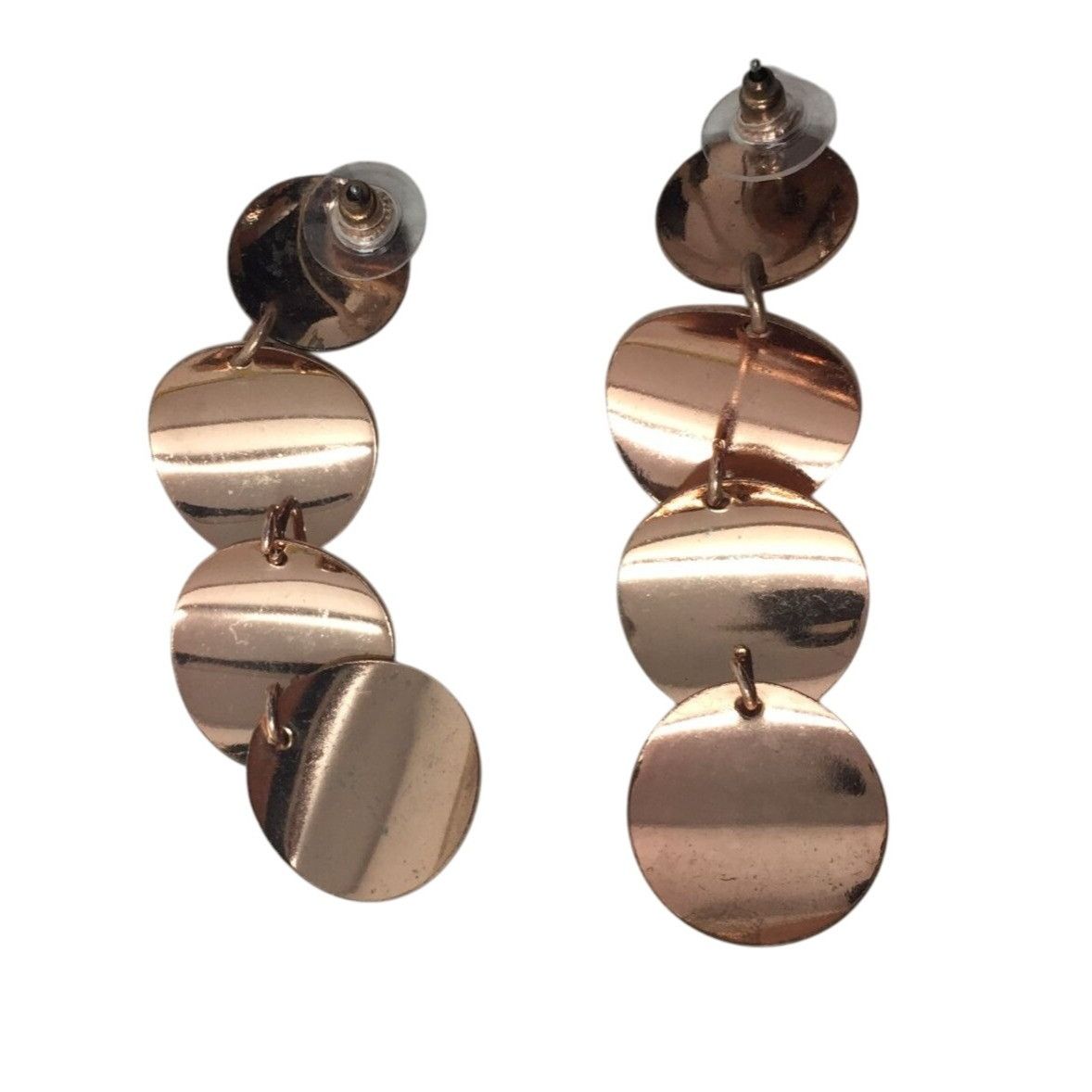 Other Women's Rose Gold Dangle Drop Earrings Size ONE SIZE - 5 Thumbnail