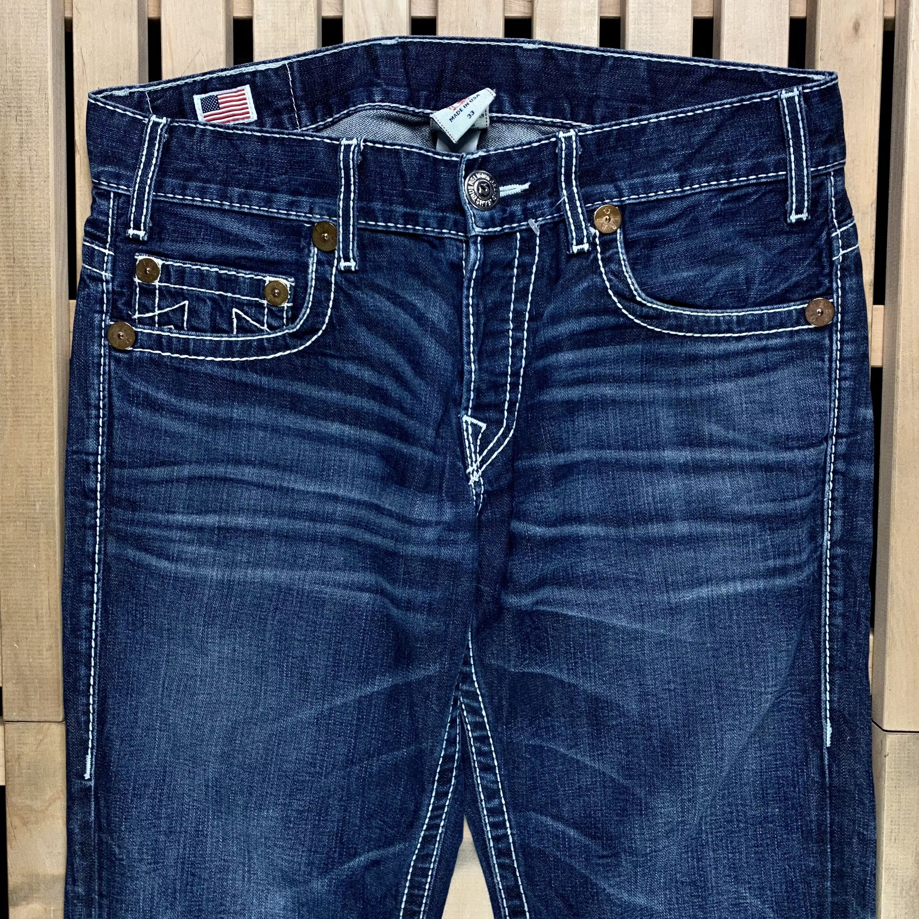 True Religion Mens Jeans Denim True Religion Size 33 Size US 33 - 2 Thumbnail