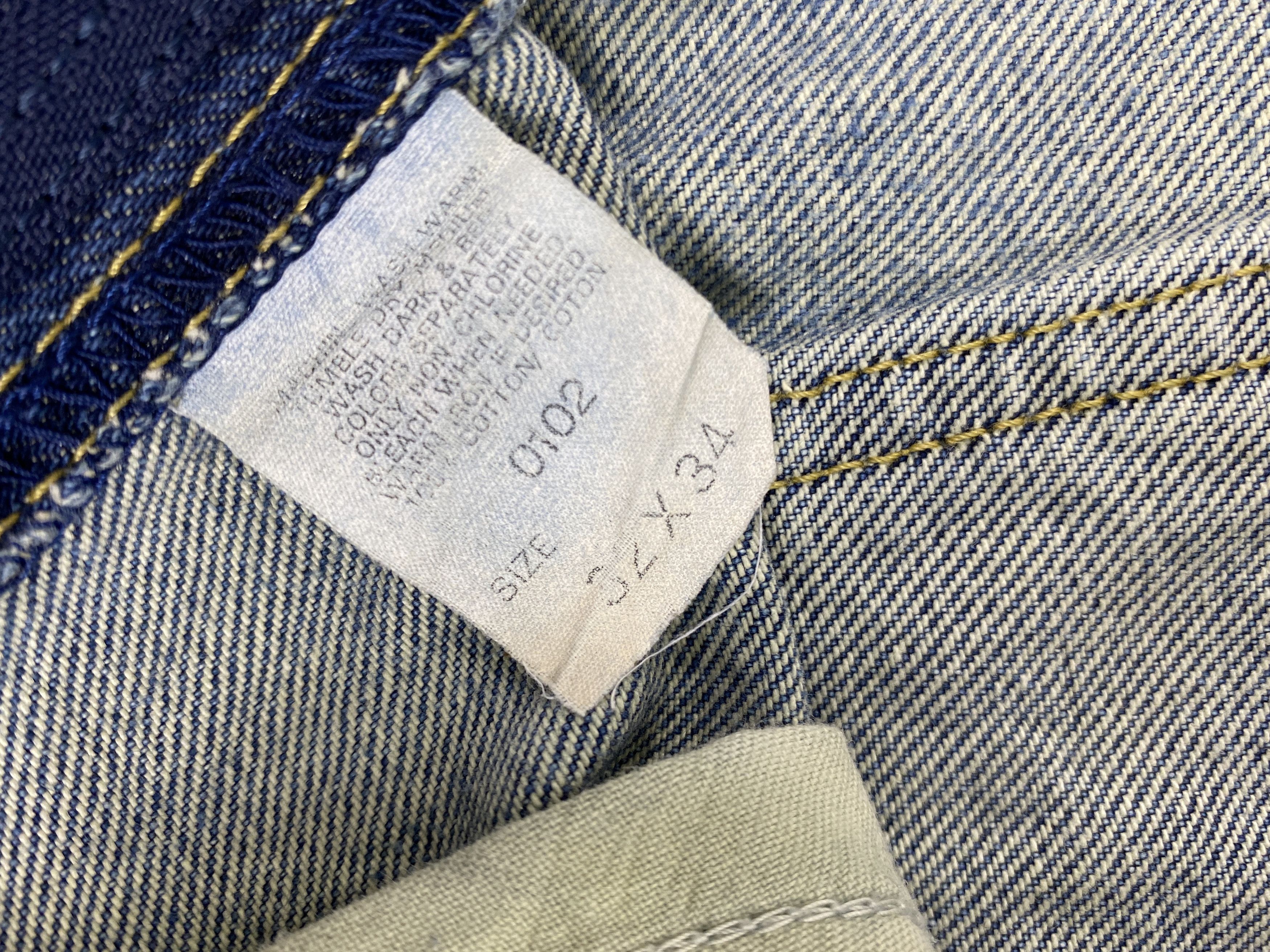 Japanese Brand Distressed Blue Vintage Lee Flare Jeans 30x32 Denim- JN3534 Size US 30 / EU 46 - 11 Thumbnail