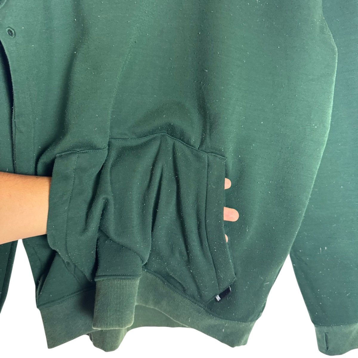DC DC Shoes Co USA Green Sweater Hooded Size US S / EU 44-46 / 1 - 8 Thumbnail