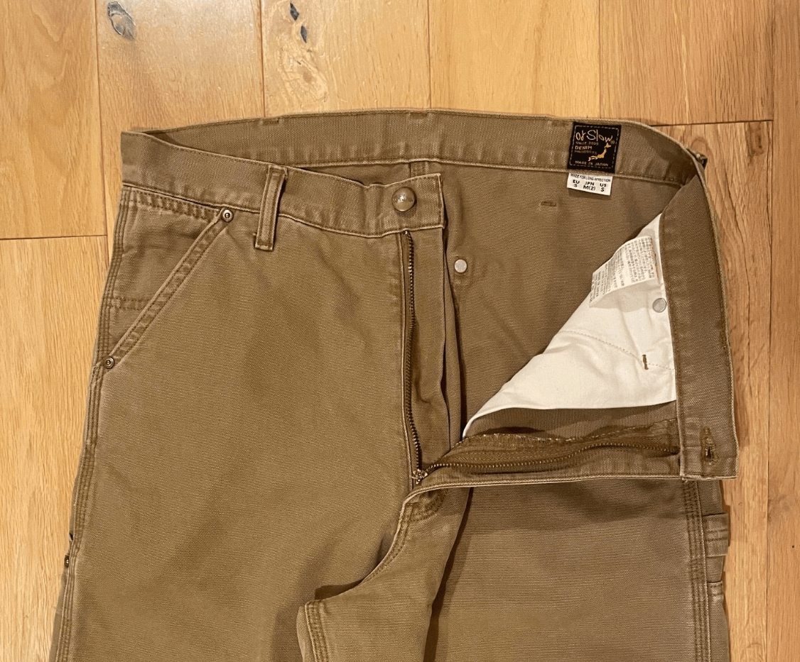 Orslow orSlow Dad's Fit Painter Pants Brown Duck Canvas Size 2 Size US 33 - 4 Thumbnail