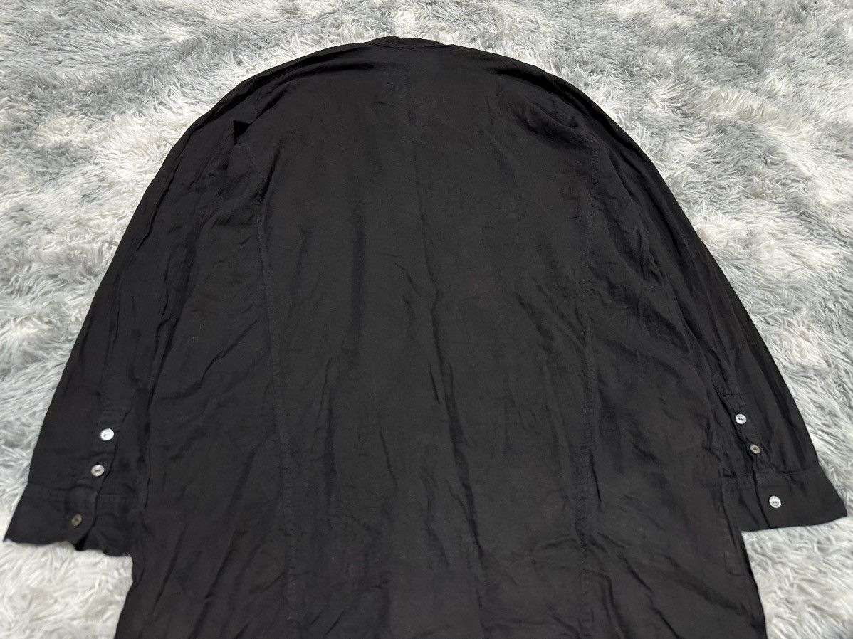 KMRii 🔥Rare Archived Kmrii Linen Shirt Raw Edge Goth Punk Size US XXL / EU 58 / 5 - 17 Thumbnail