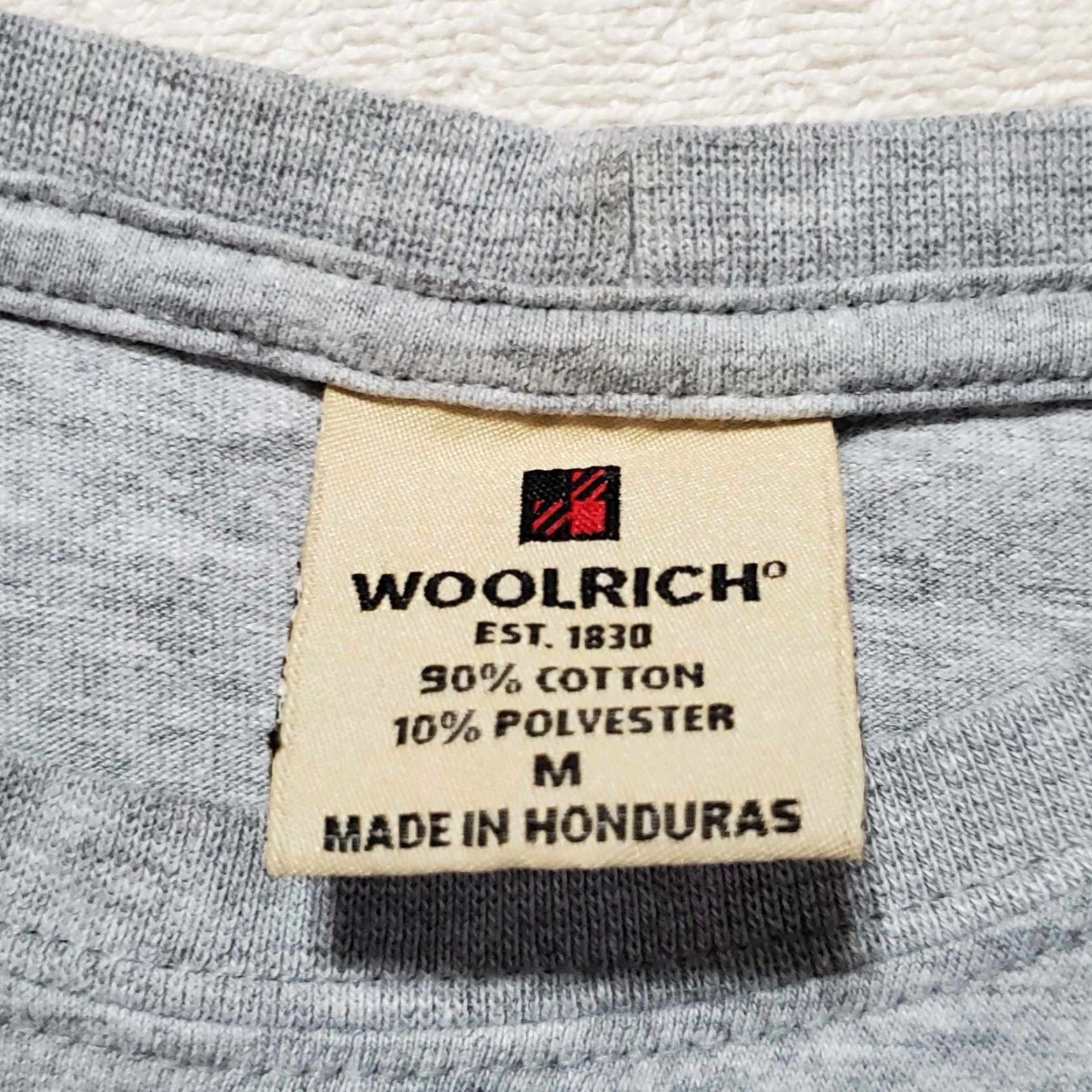 Vintage VINTAGE Woolrich Shirt Men Medium Short Sleeve Camping Nature Graphic FLaw Minor Size US M / EU 48-50 / 2 - 3 Thumbnail