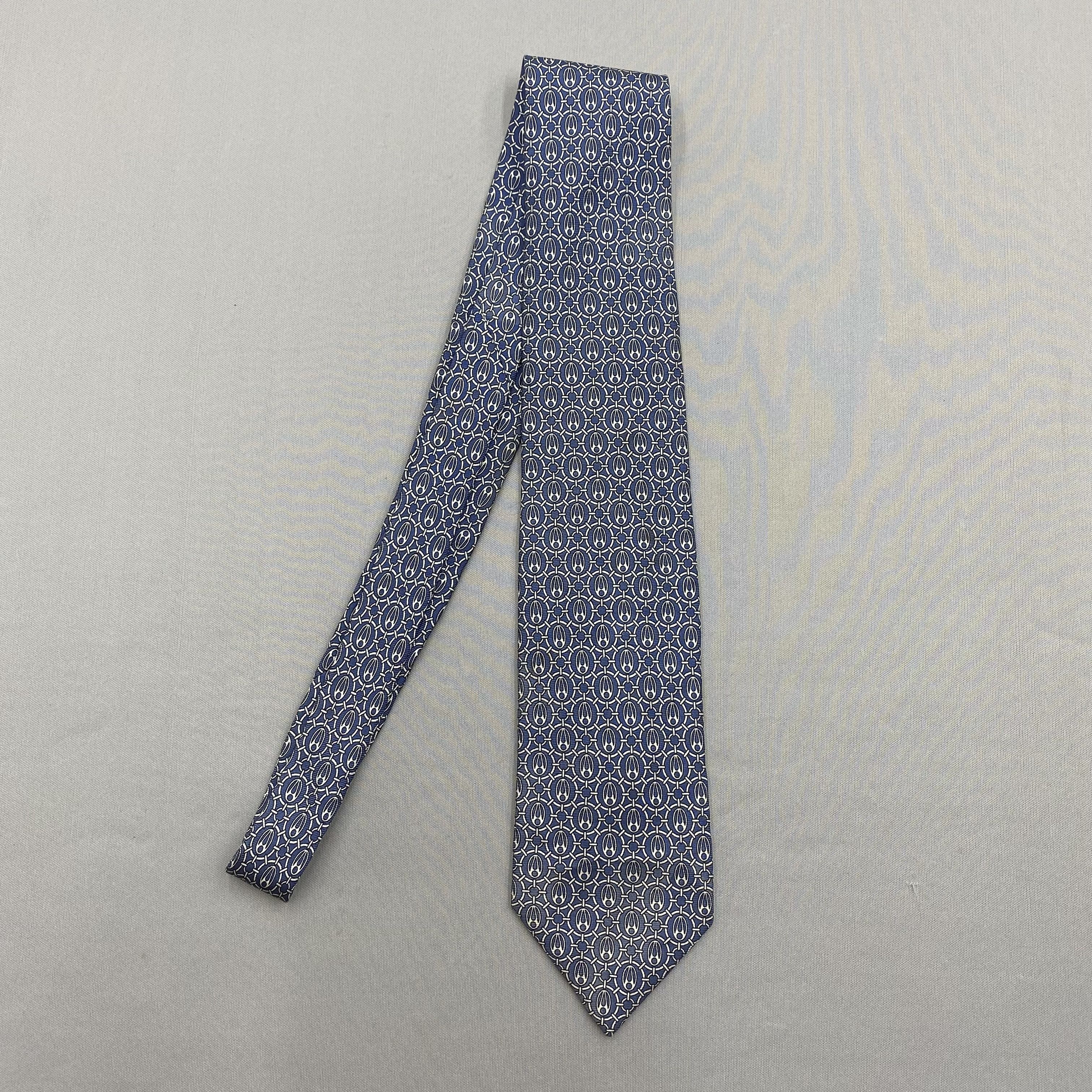 Japanese Brand Vintage Arnys SILK Necktie Cravate Pure Silk Neck Tie Size ONE SIZE - 4 Thumbnail