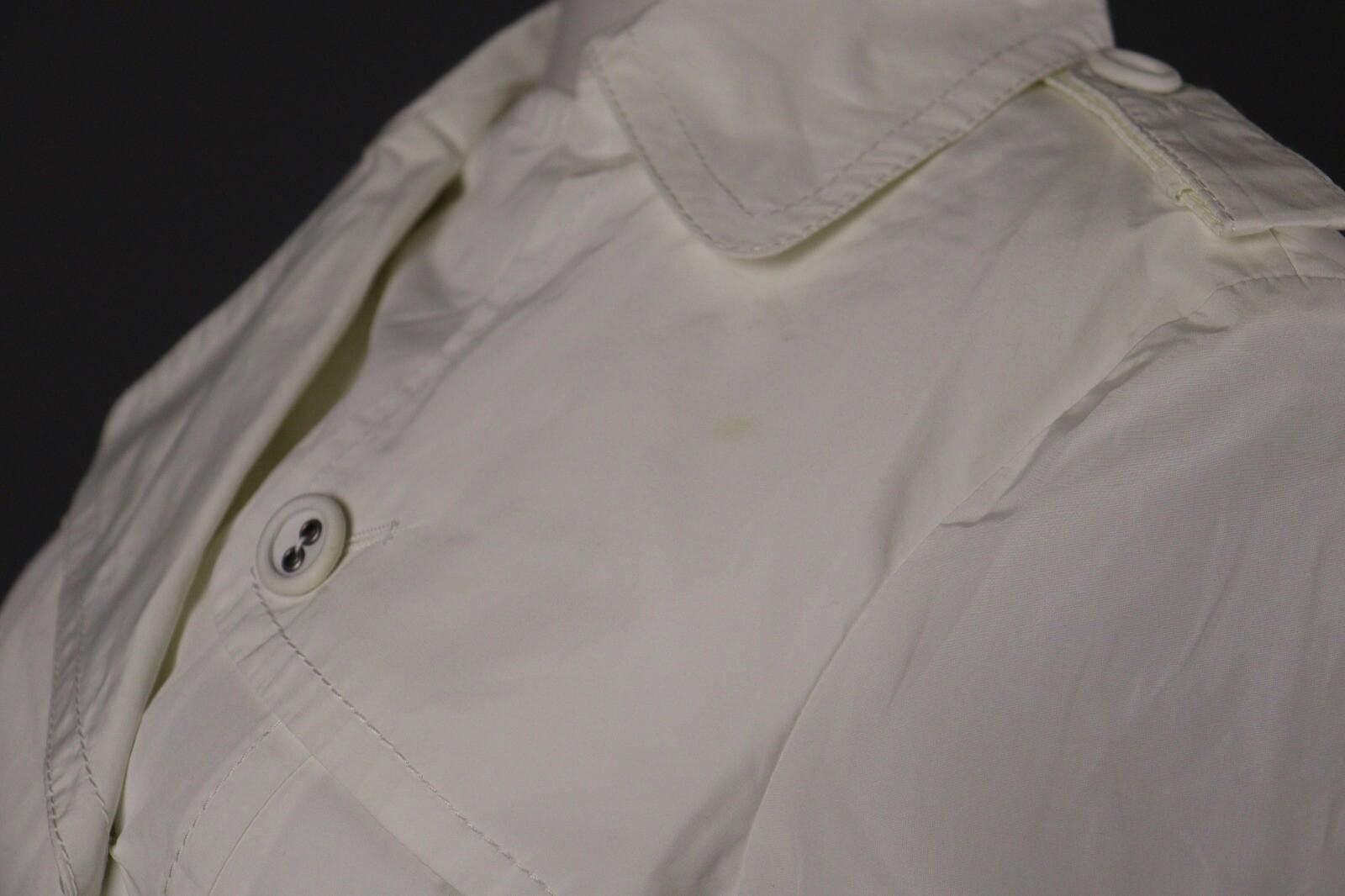 Polo Ralph Lauren Laurel by Escada White Double Belted Coat Jacket Size 38 Size M / US 6-8 / IT 42-44 - 4 Thumbnail