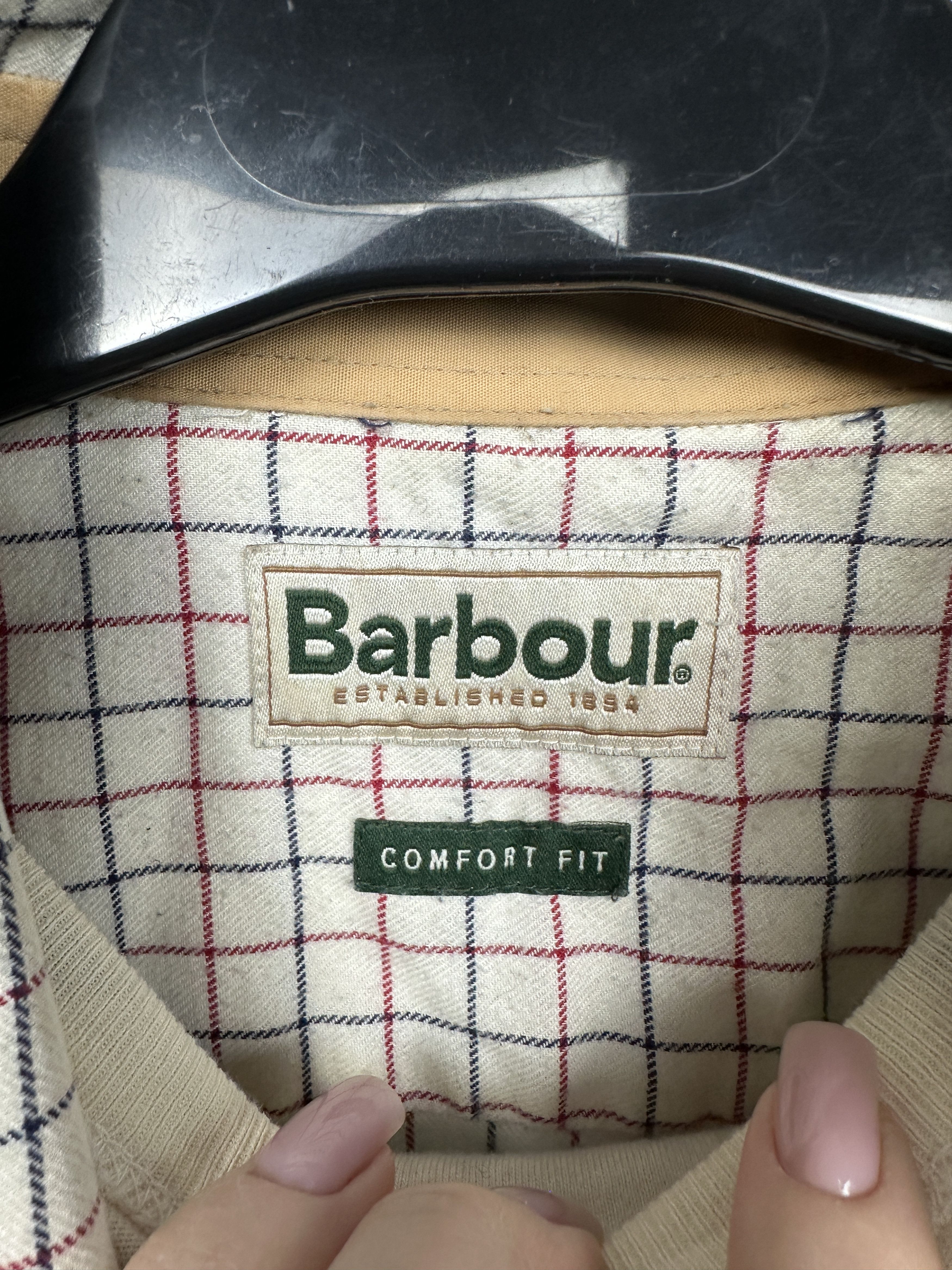 Barbour Barbour Vintage Mens Flannel Shirt Size US L / EU 52-54 / 3 - 4 Thumbnail
