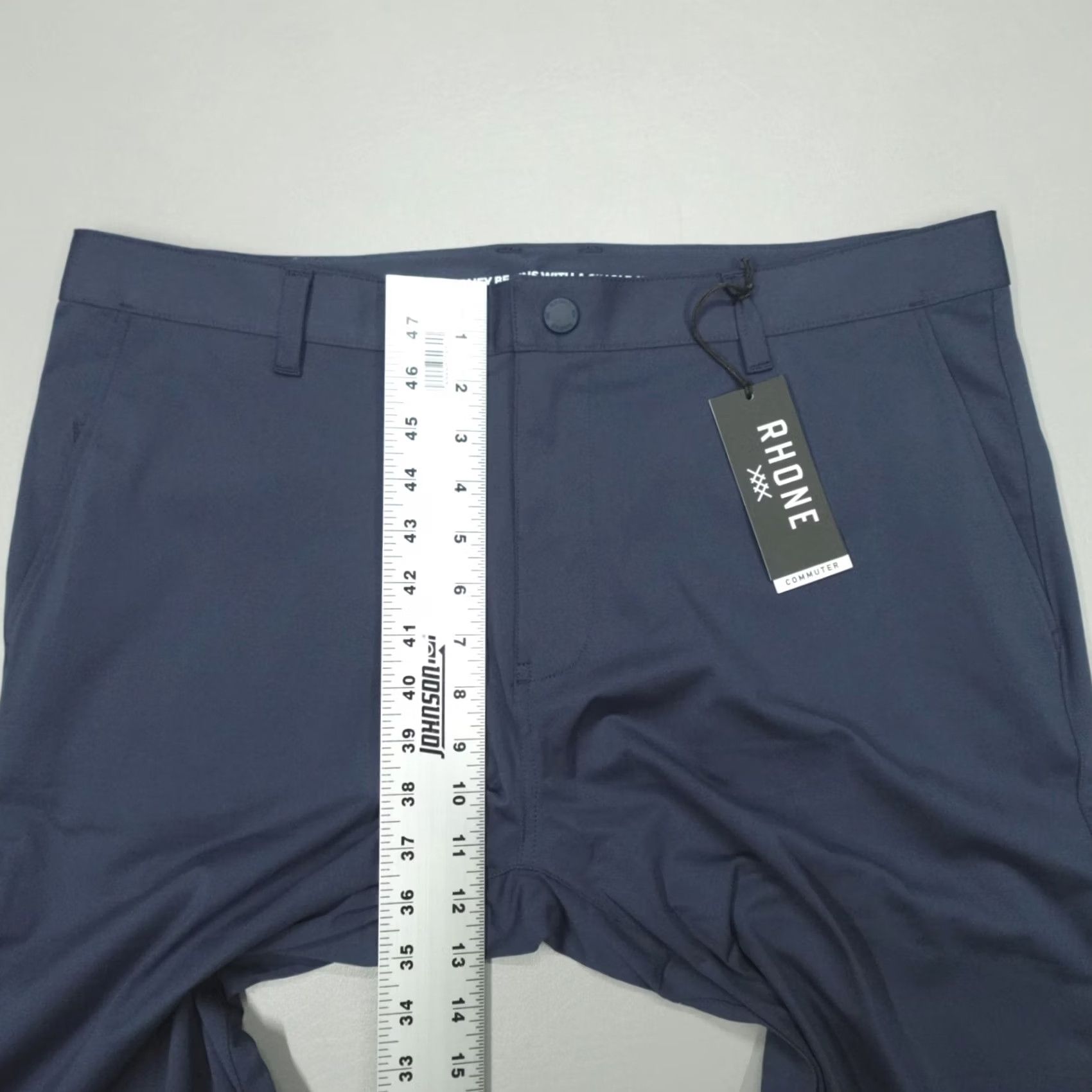 Rhone Rhone Slim 5 Pocket Pants Shirt? 33" Inseam Navy Blue Men 36 Inseam 33 Rhone Commuter 5 Pocket Pants Skinny Performance Size 36 Navy 33" Inseam Size US 36 / EU 52 - 6 Thumbnail
