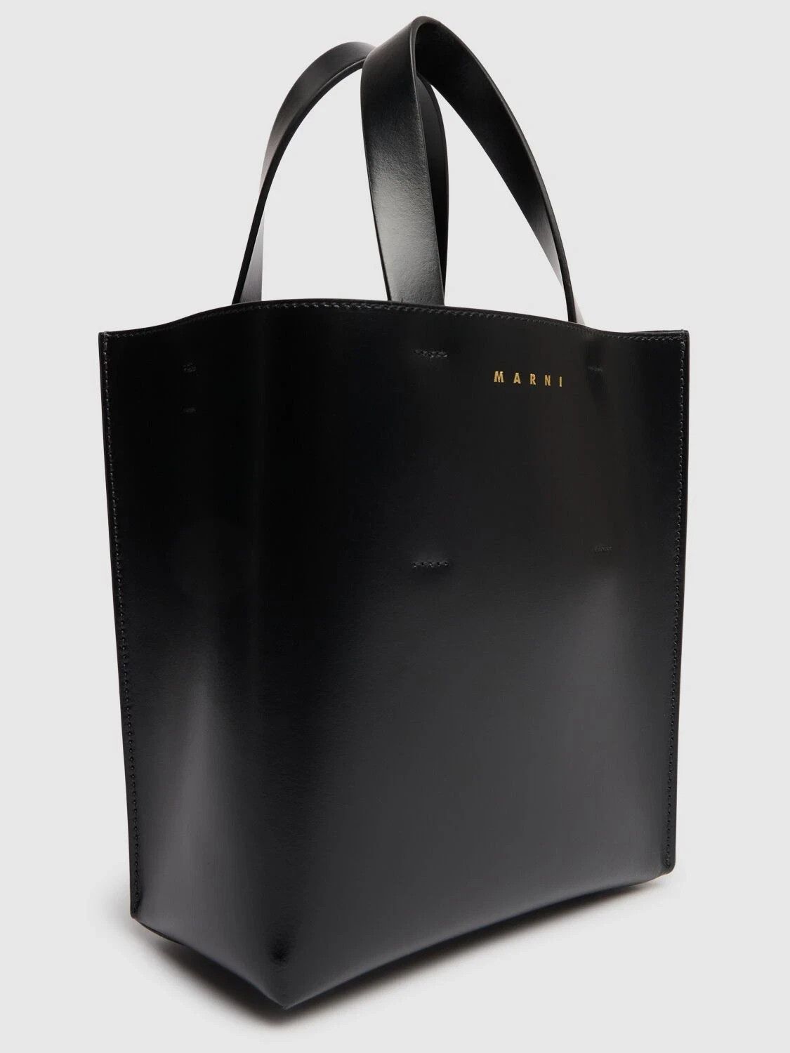 Marni MARNI Museo Mini Black Leather Shoulder Bag New & Authentic Size ONE SIZE - 2 Thumbnail