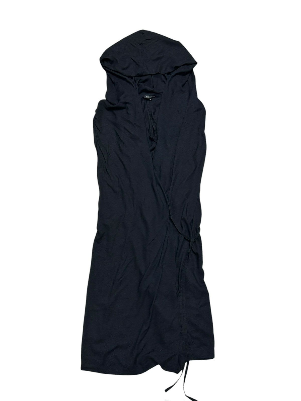 Ann Demeulemeester S/S 09 Draped Tunic With Hood Size XS / US 0-2 / IT 36-38 - 10 Thumbnail