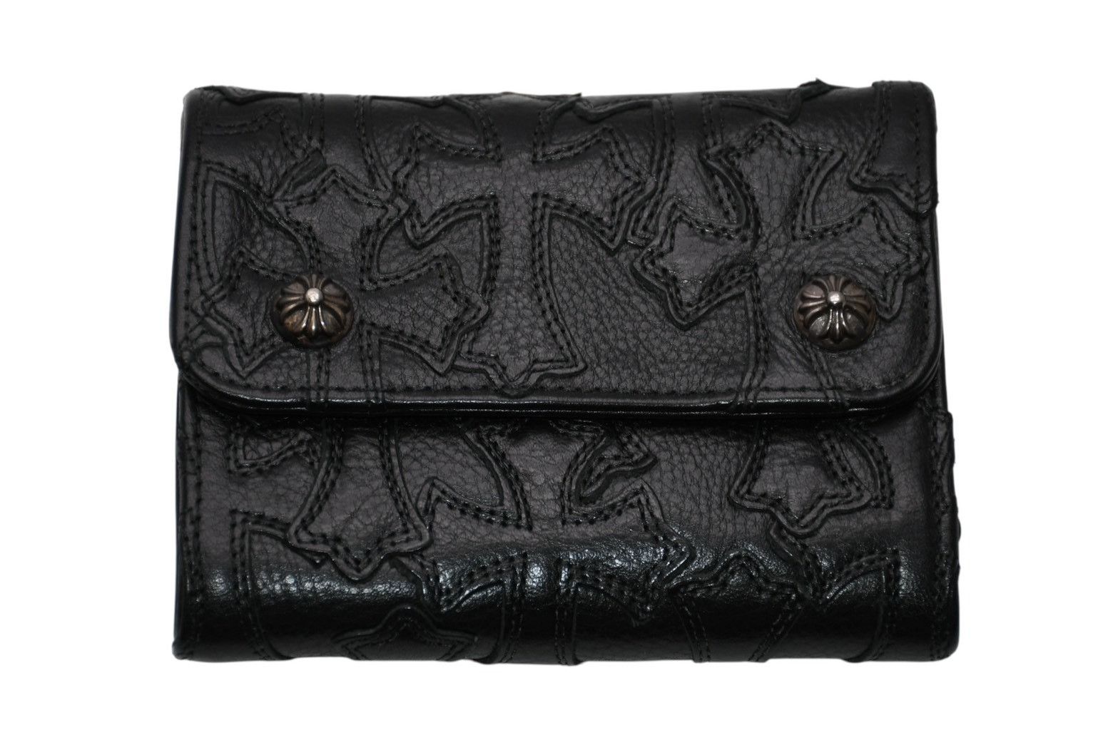 Chrome Hearts Chrome Hearts Cemetery Cross Wave Wallet Size ONE SIZE - 1 Thumbnail