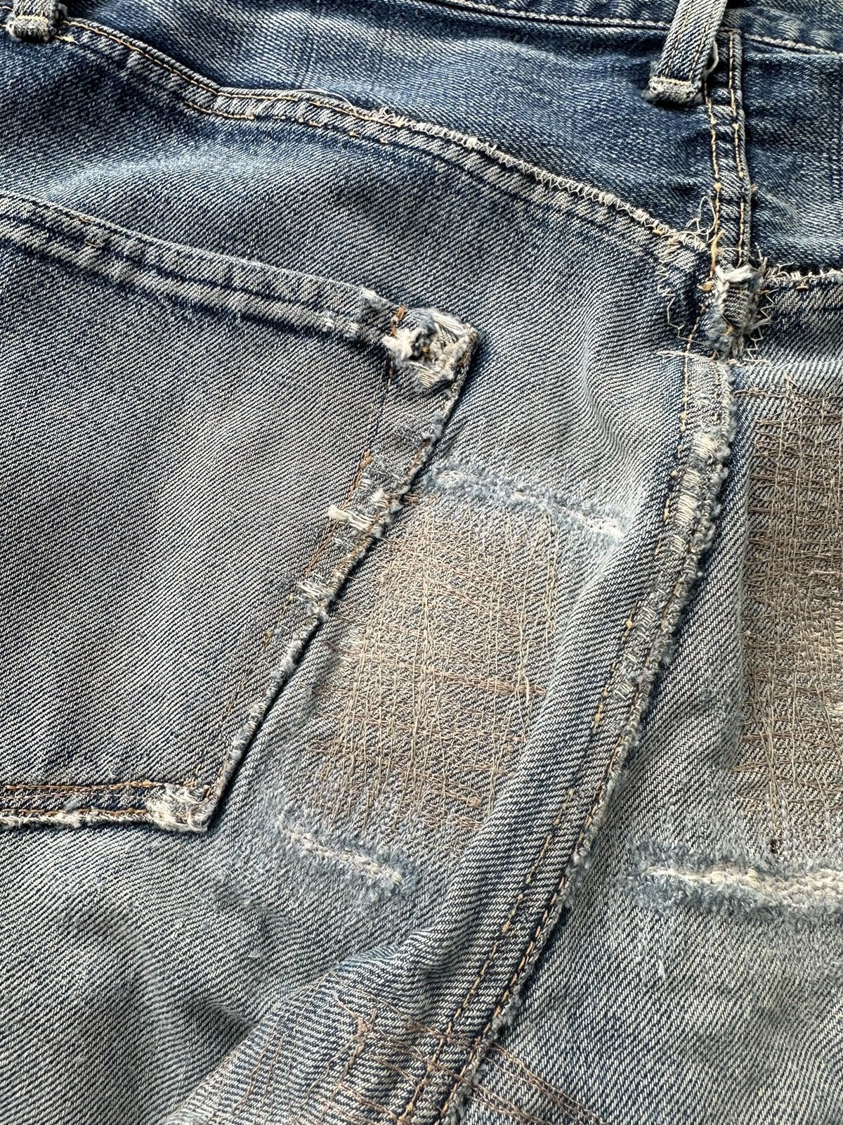 Denime Sale 🔥 Denime Thrashed Reconstruction Denim Size 32 D99 Size US 32 / EU 48 - 18 Thumbnail