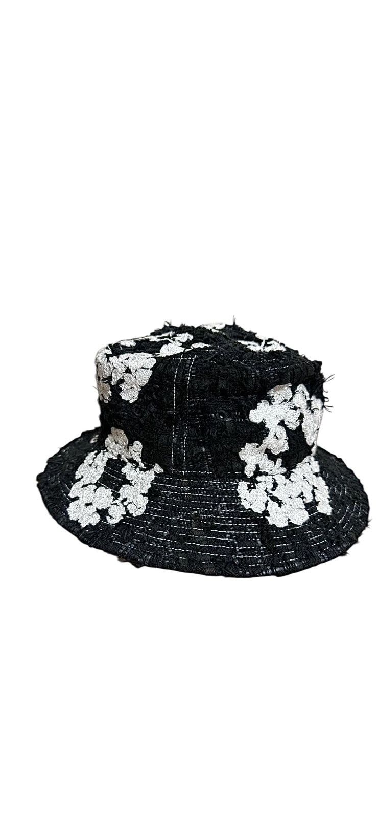 DENIM TEARS × READYMADE READYMADE x DENIM TEARS COTTON WREATH TWEED BUCKET HAT Size ONE SIZE - 3 Thumbnail