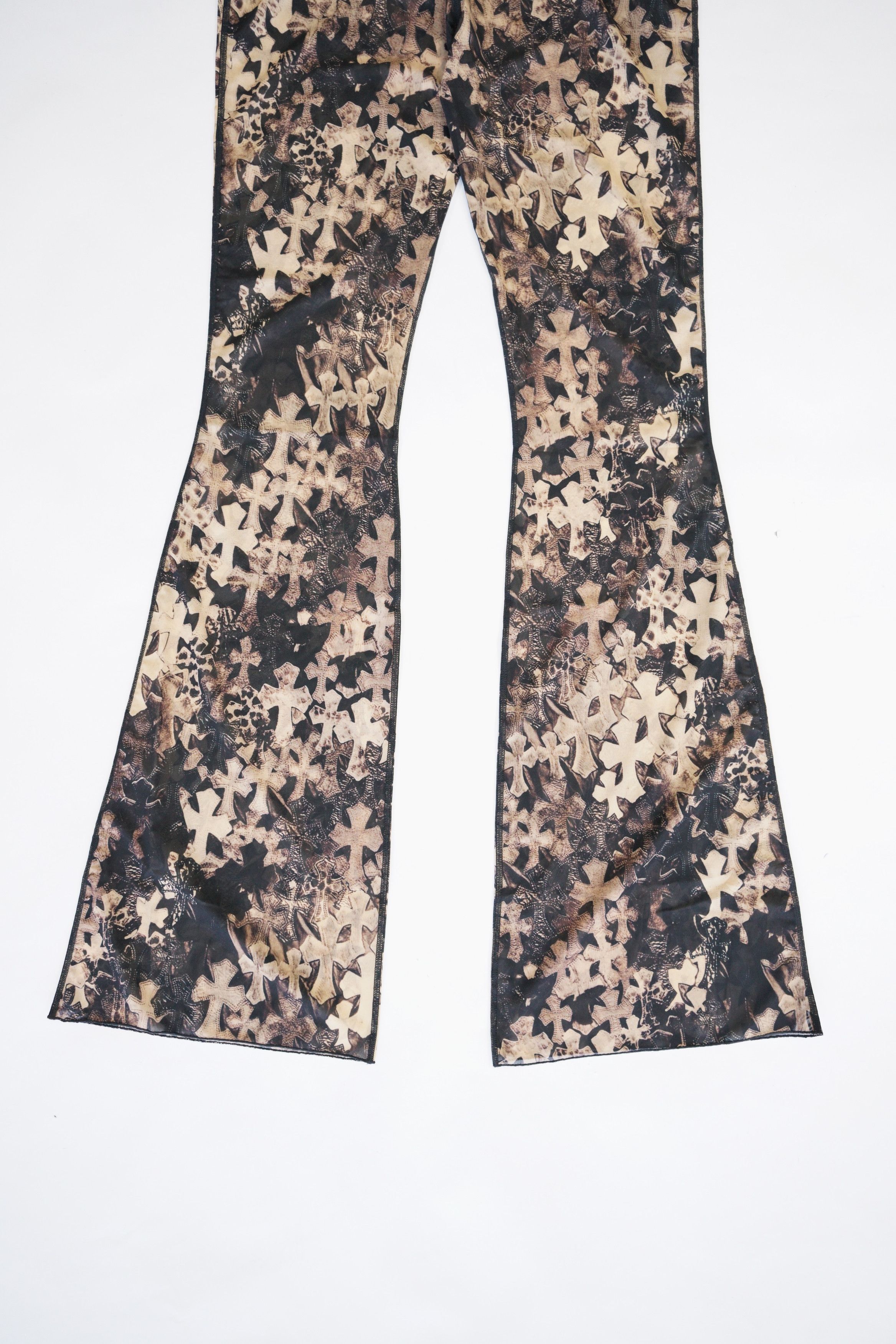 Chrome Hearts Chrome Hearts Waterfall Cross Print Sheer Mesh Pants Size 28" / US 6 / IT 42 - 12 Thumbnail