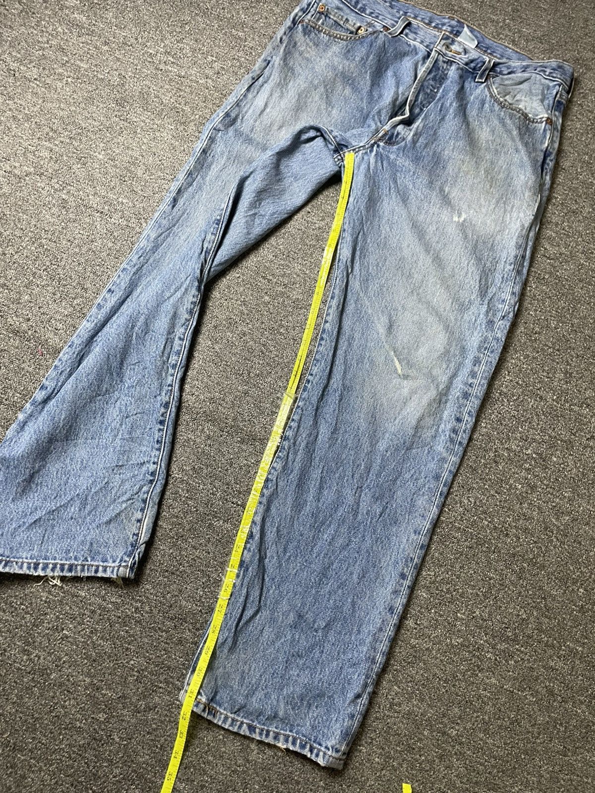 Levi's × Vintage Levis 501 Distressed Denim Jeans (106) Size US 34 / EU 50 - 5 Thumbnail