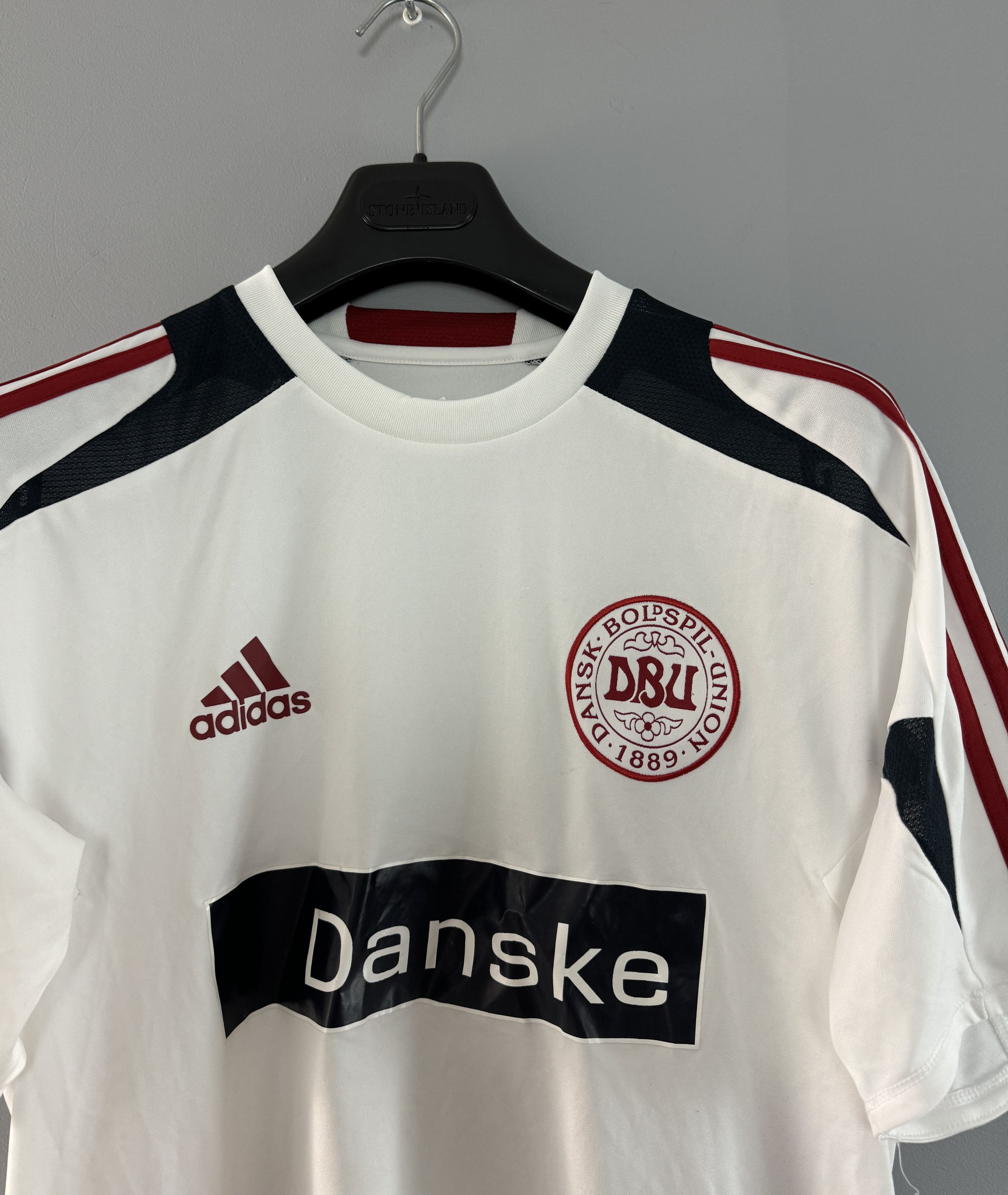 Adidas Denmark 2011 2012 Training Shirt Formotion Football Size M Size US M / EU 48-50 / 2 - 2 Thumbnail