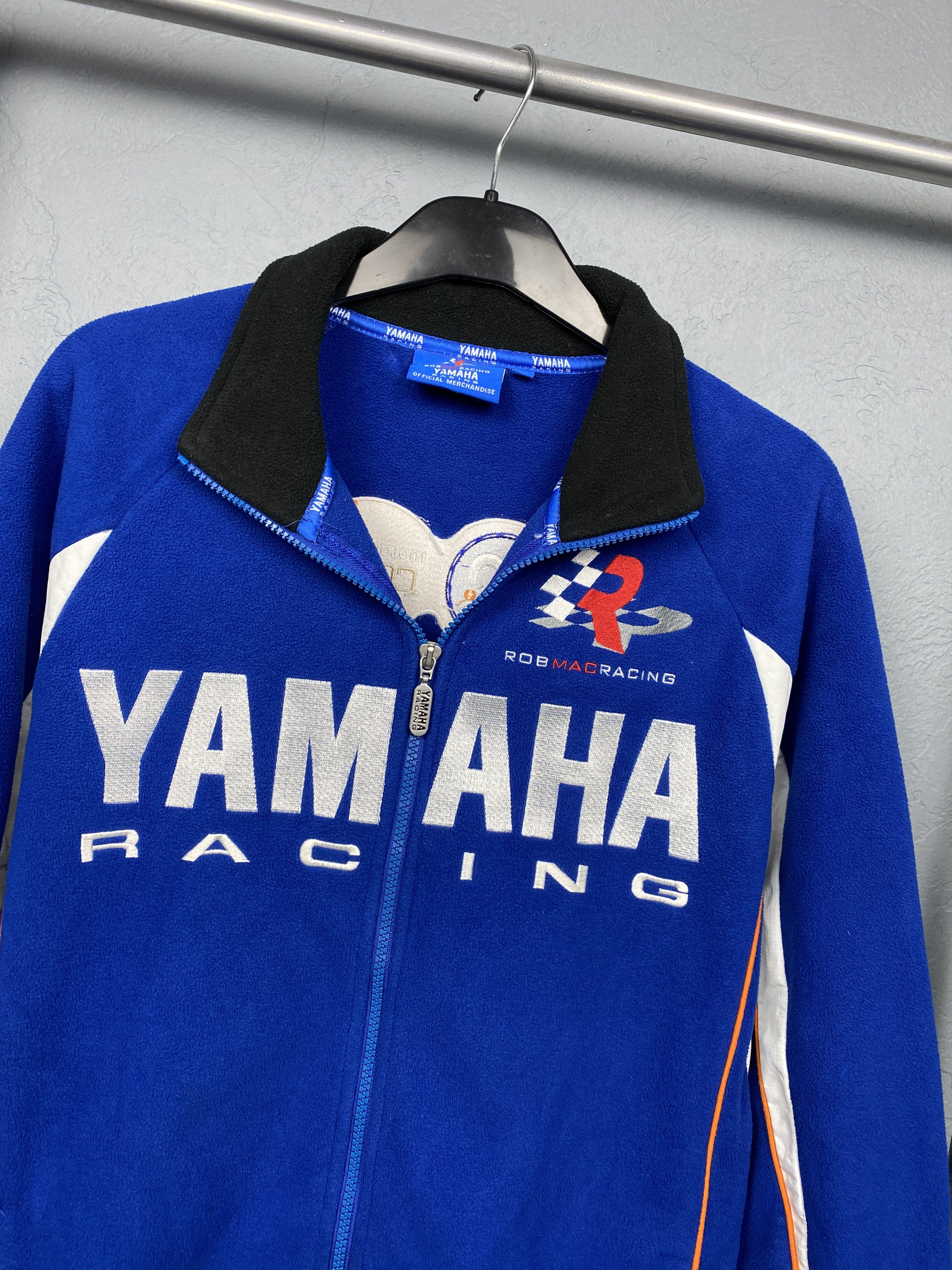 Yamaha Yamaha Racing Team Vintage Mens Fleece Jacket Size US S / EU 44-46 / 1 - 2 Thumbnail