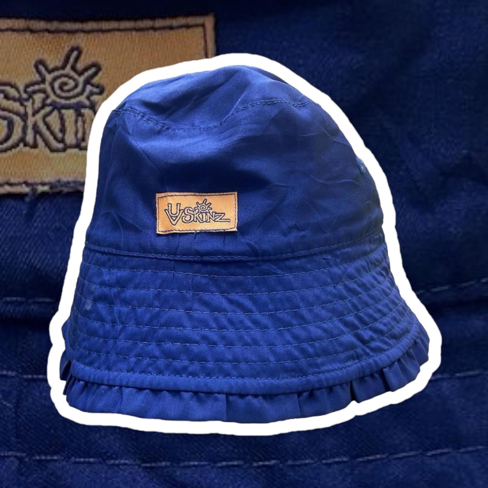 Vans Vans Blue Ruffled Bucket Hat Size ONE SIZE - 1 Thumbnail