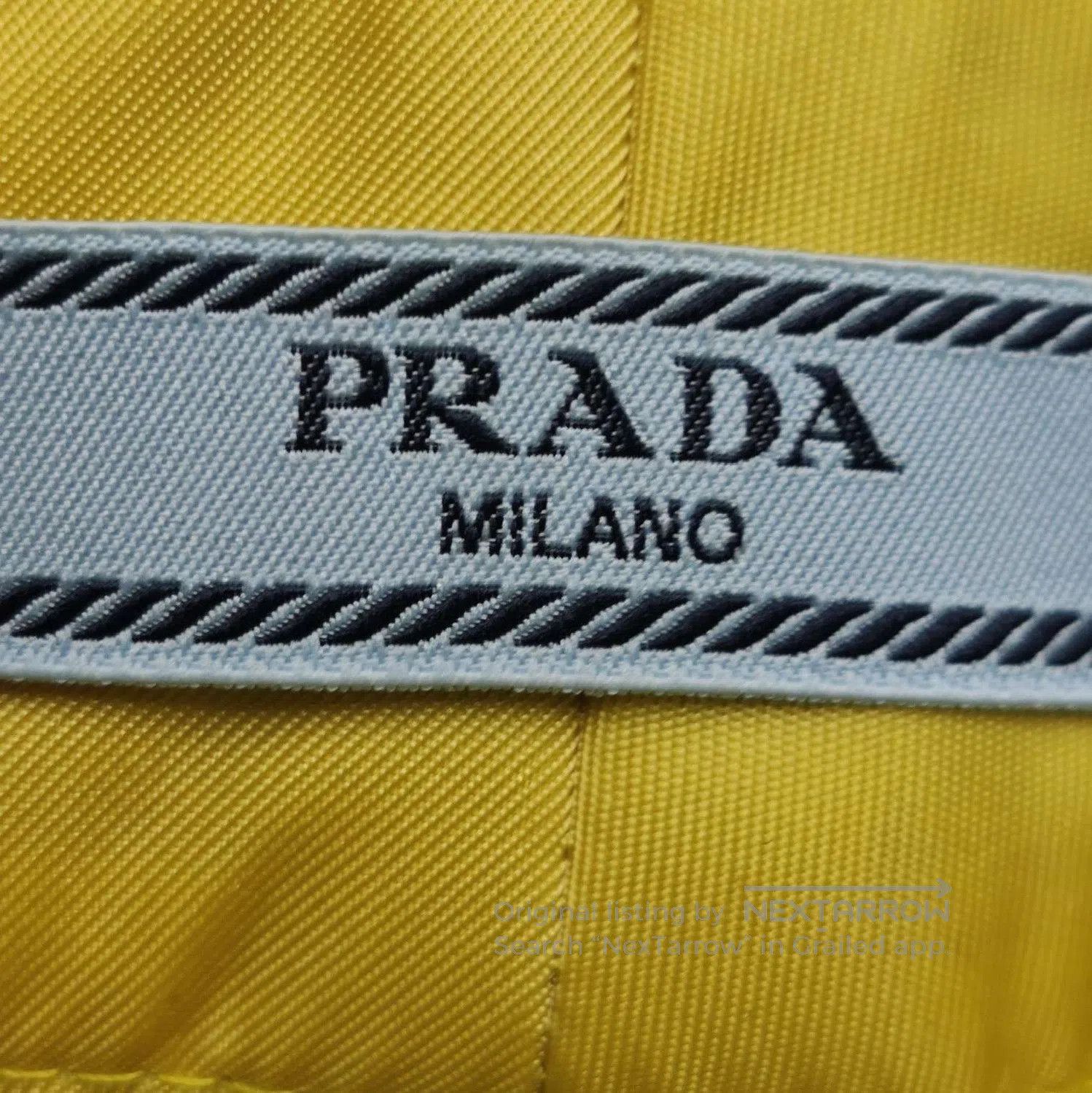 Prada Prada Yellow Belted Shorts with Pocket . Size 37" - 5 Thumbnail