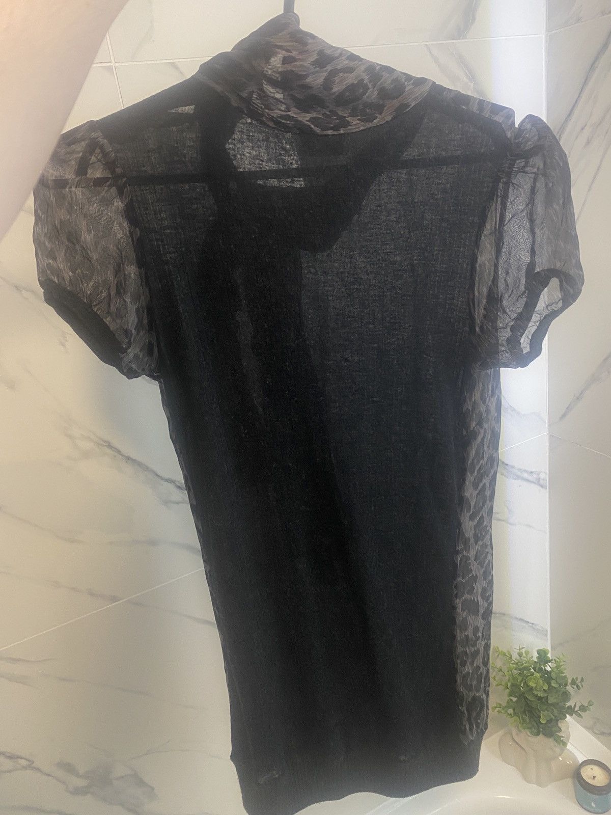 Dolce & Gabbana Luxury Dolce & gabbana blouses tunics with leopard print Size XS / US 0-2 / IT 36-38 - 6 Thumbnail
