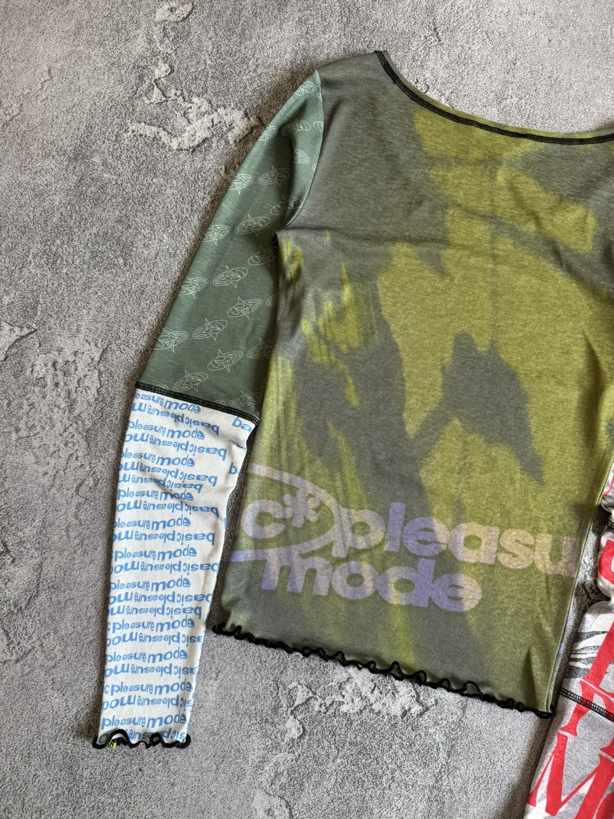 Designer Basic pleasure mode 6 avantgarde all printed long sleeve top Size M / US 6-8 / IT 42-44 - 11 Thumbnail