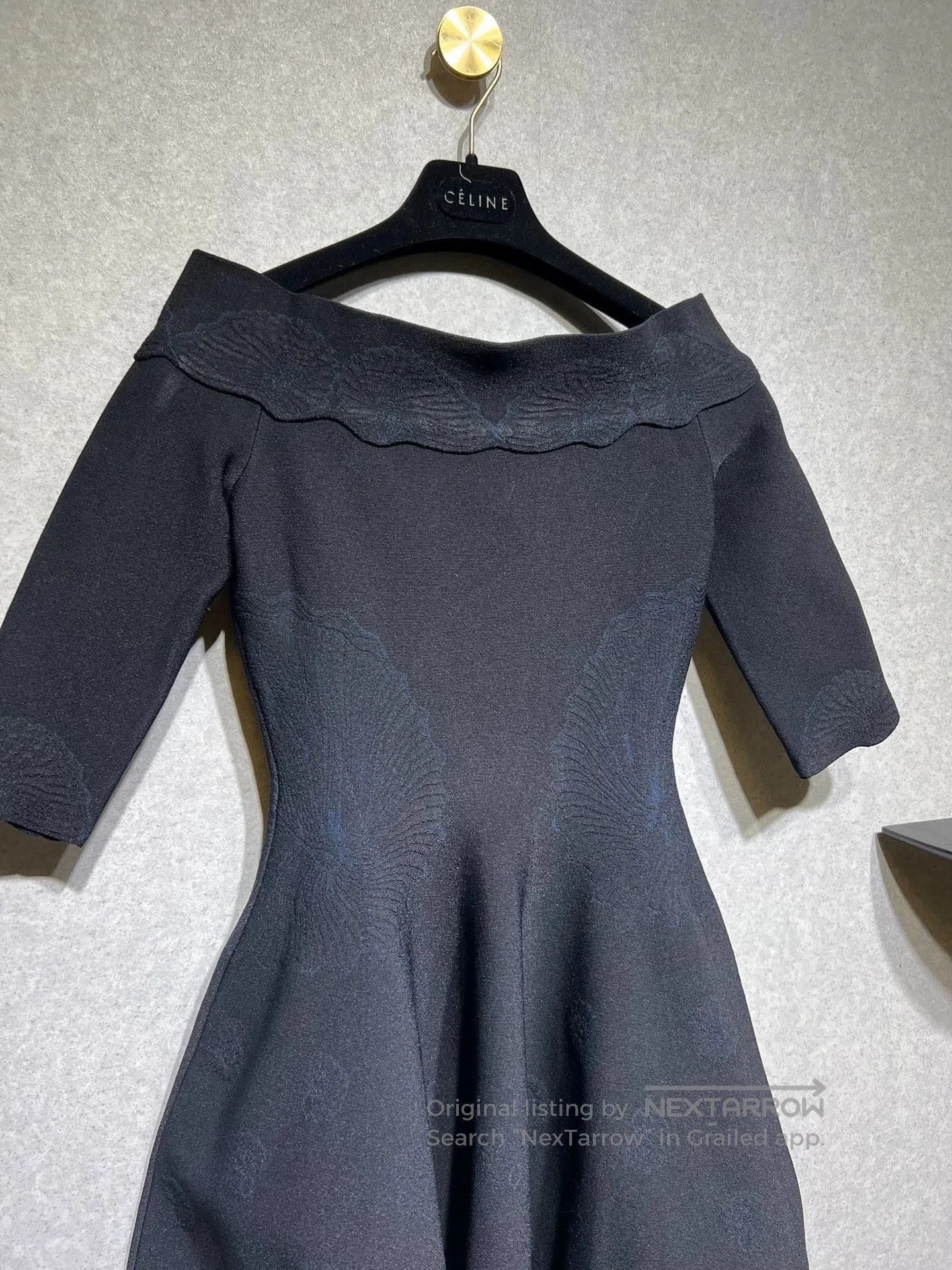 Alexander McQueen Alexander McQueen Black Mini Dress . Size S / US 4 / IT 40 - 2 Thumbnail