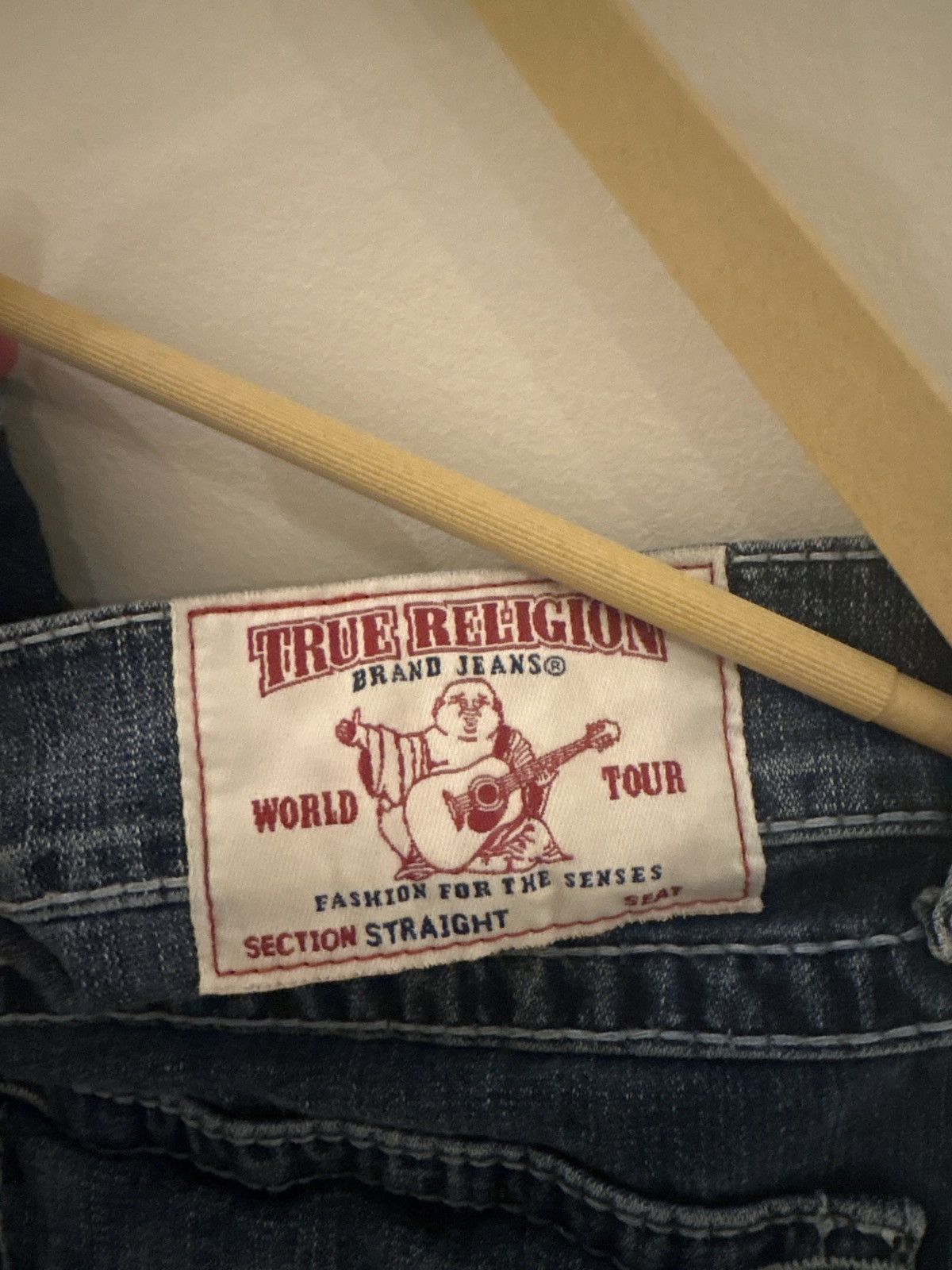 True Religion Vintage True Religion Straight Fit Jeans Size US 36 / EU 52 - 2 Thumbnail
