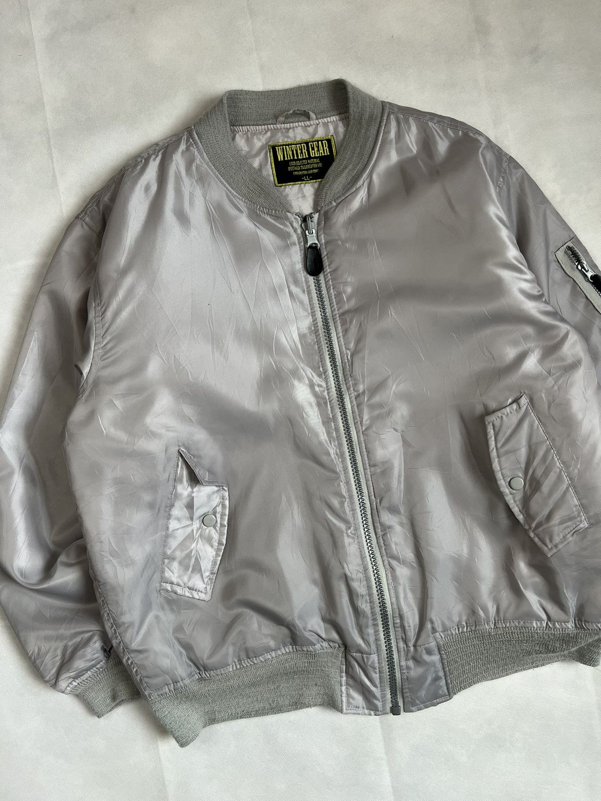 Other Vintage Bomber Jacket Reversible Winter Gear Japanese Brand Size US XL / EU 56 / 4 - 4 Thumbnail