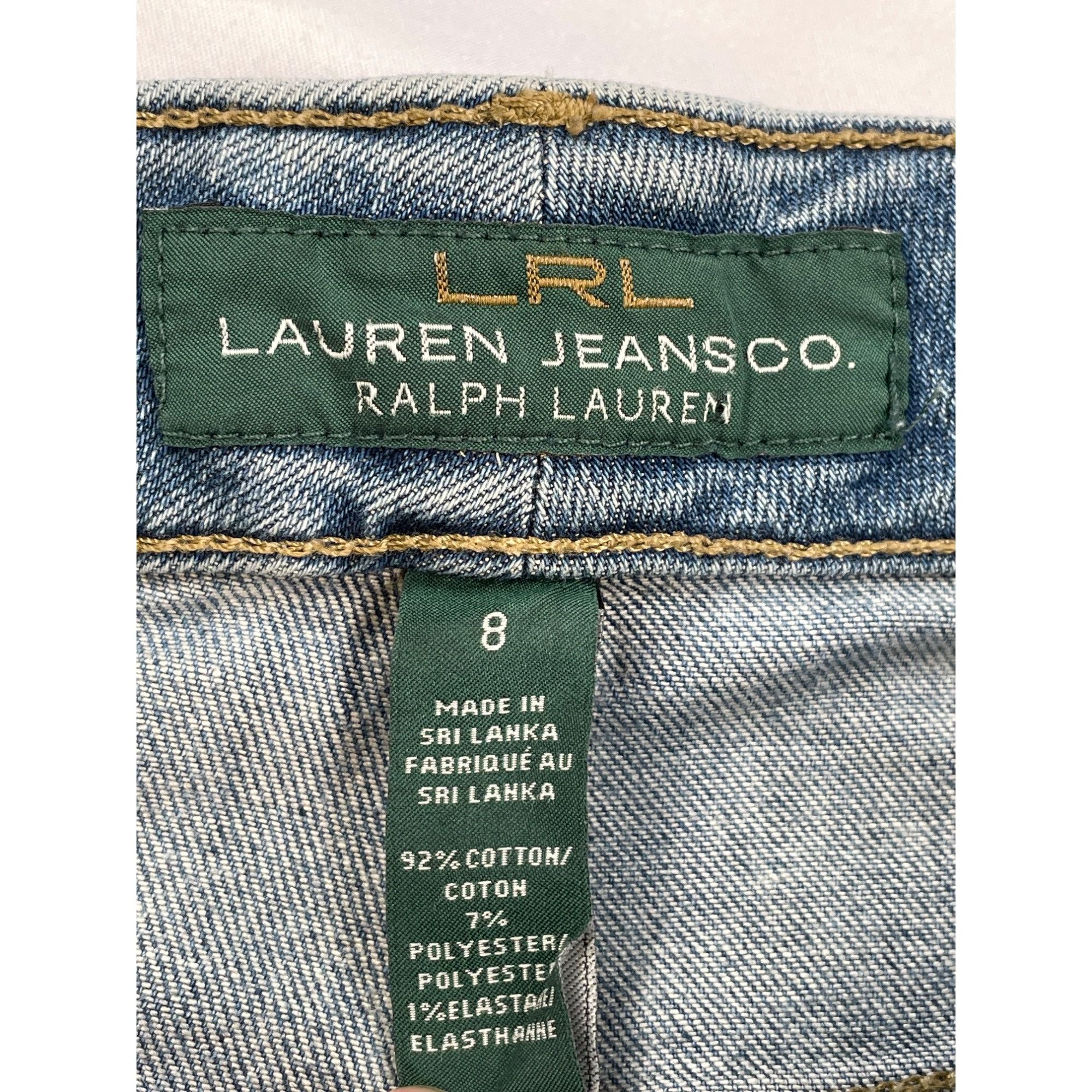 Lauren Ralph Lauren Lauren Ralph Lauren SKU 7551 WomensBlue Denim Straight Leg J Size 30" / US 8 / IT 44 - 17 Thumbnail