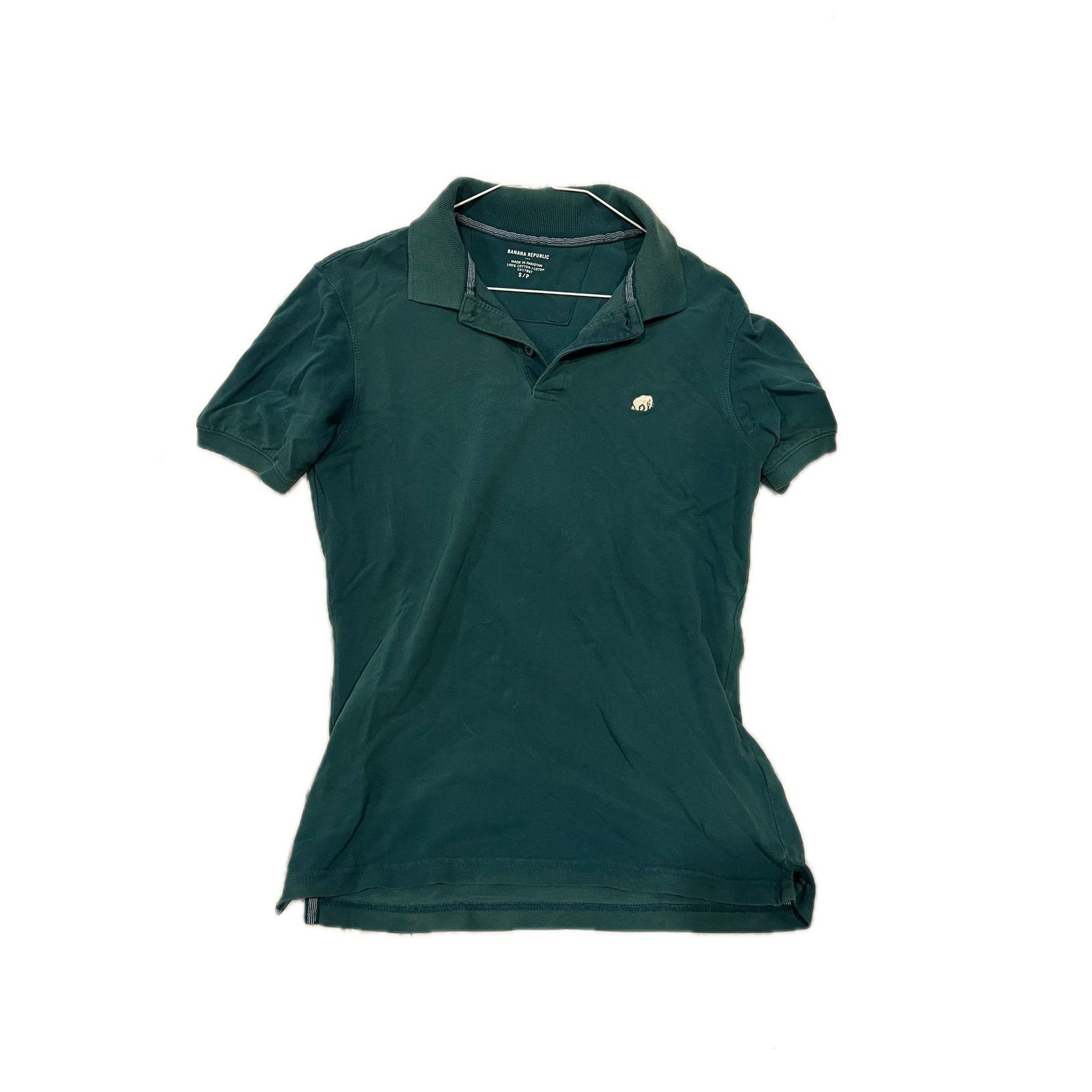 Banana Republic Banana Republic Green Polo Shirt Mens S Size US XL / EU 56 / 4 - 1 Thumbnail