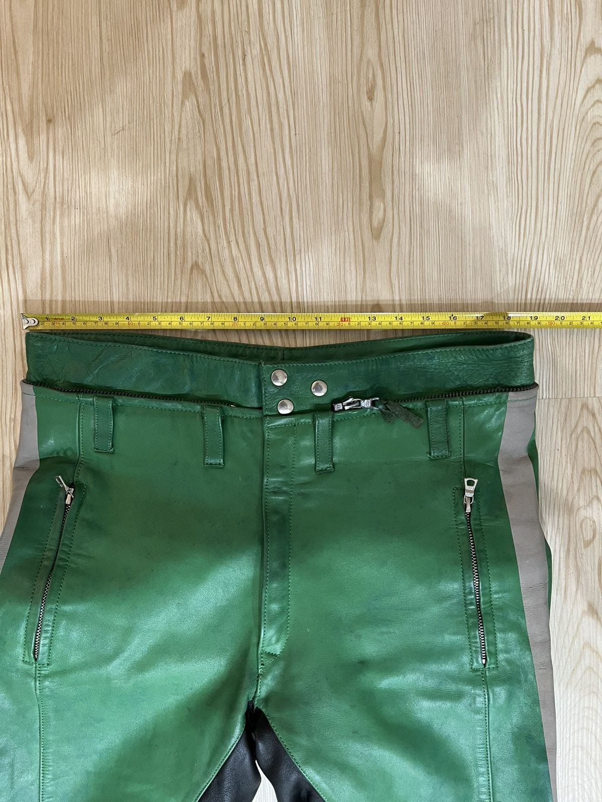 Vintage Vintage German Police Leather Jacket and Pants size M Size US M / EU 48-50 / 2 - 14 Thumbnail
