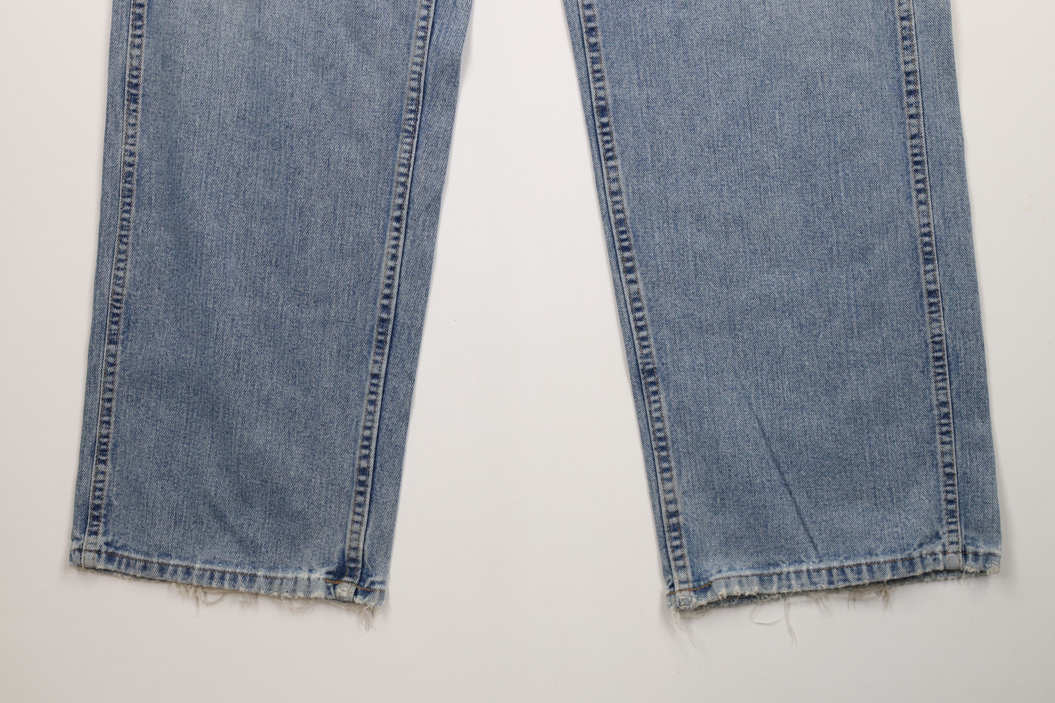 Nautica × Vintage Vintage 90s Nautica Baggy Wide Leg Dungaree Denim Jeans Size US 36 / EU 52 - 4 Thumbnail