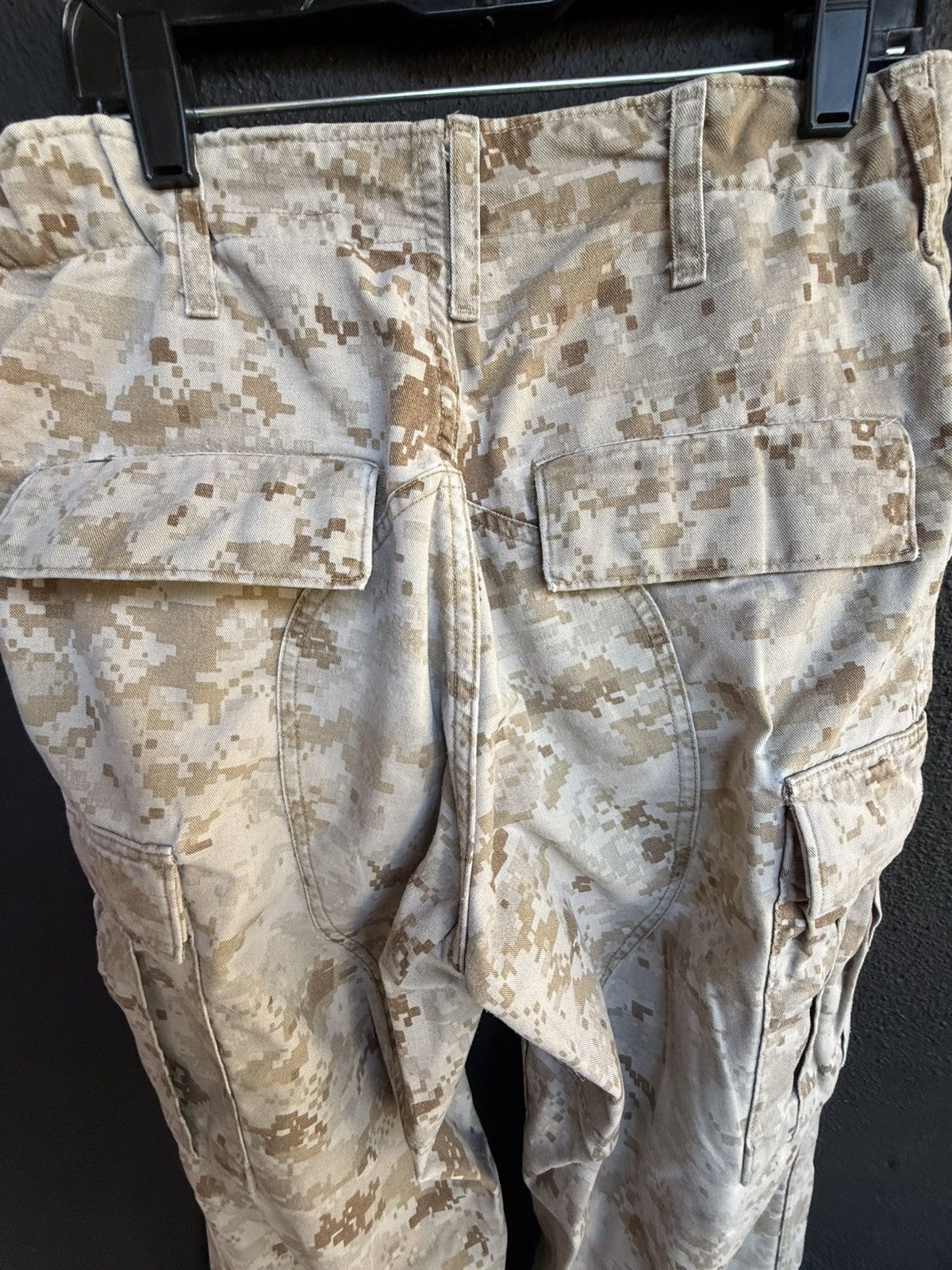 Vintage Vintage USMC Desert Camo Cargo Pants 27”-32” Size US 30 / EU 46 - 4 Thumbnail