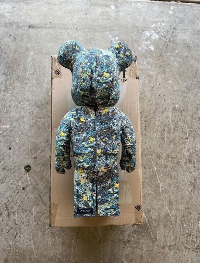 Medicom Toy Jackson Pollock x SYNC JP 1000% BearBrick 1st Release Size ONE SIZE - 3 Thumbnail
