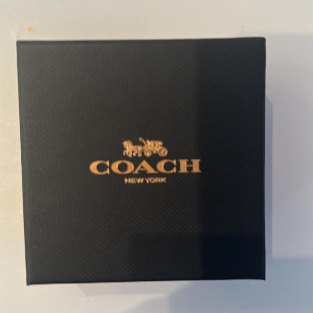 Coach COACH silver crystal C Stone Heart Earring Stud Set Trio Size ONE SIZE - 2 Thumbnail
