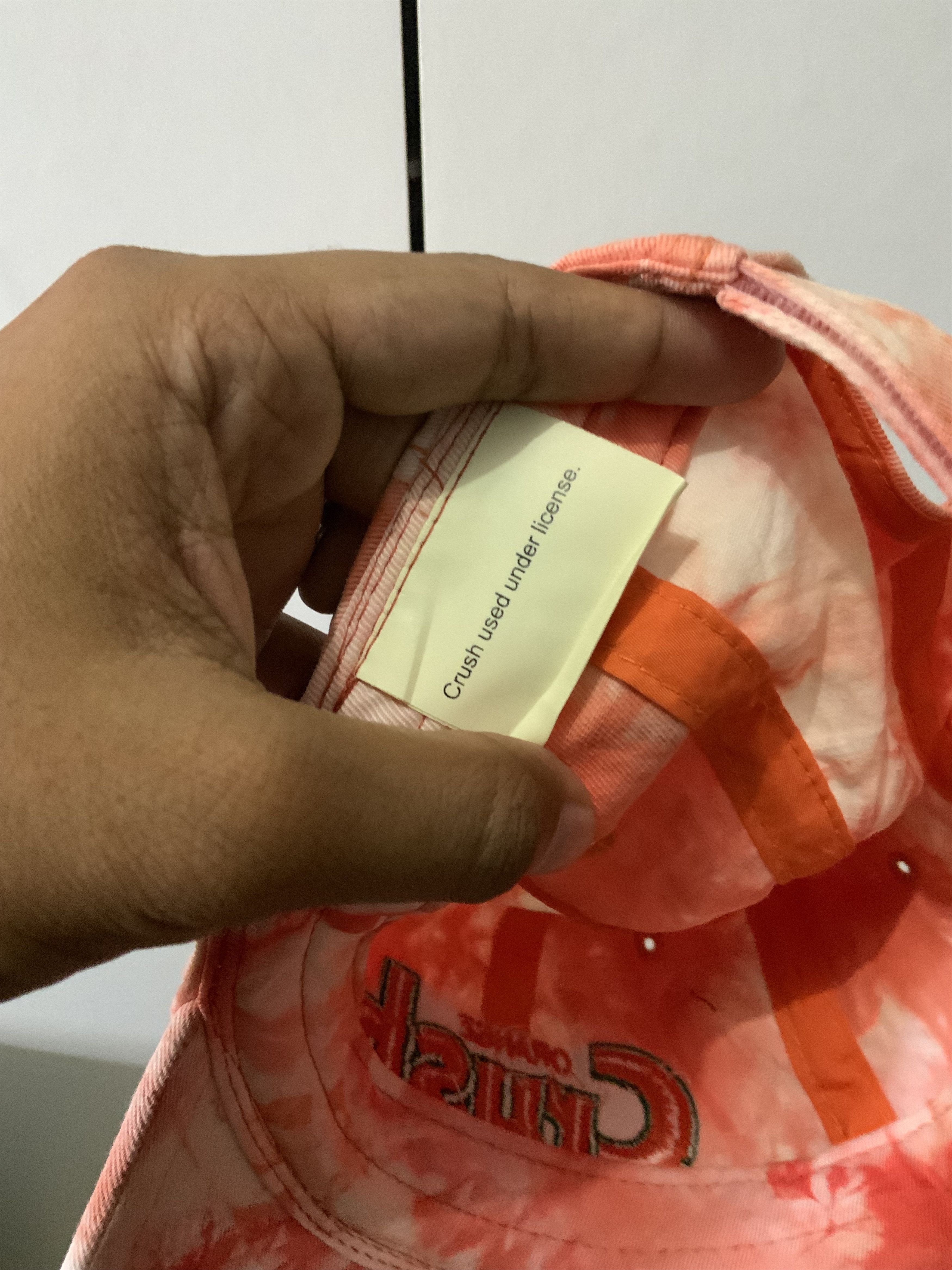 If Six Was Nine Crush Orange Tie Dye Hat Size ONE SIZE - 11 Thumbnail