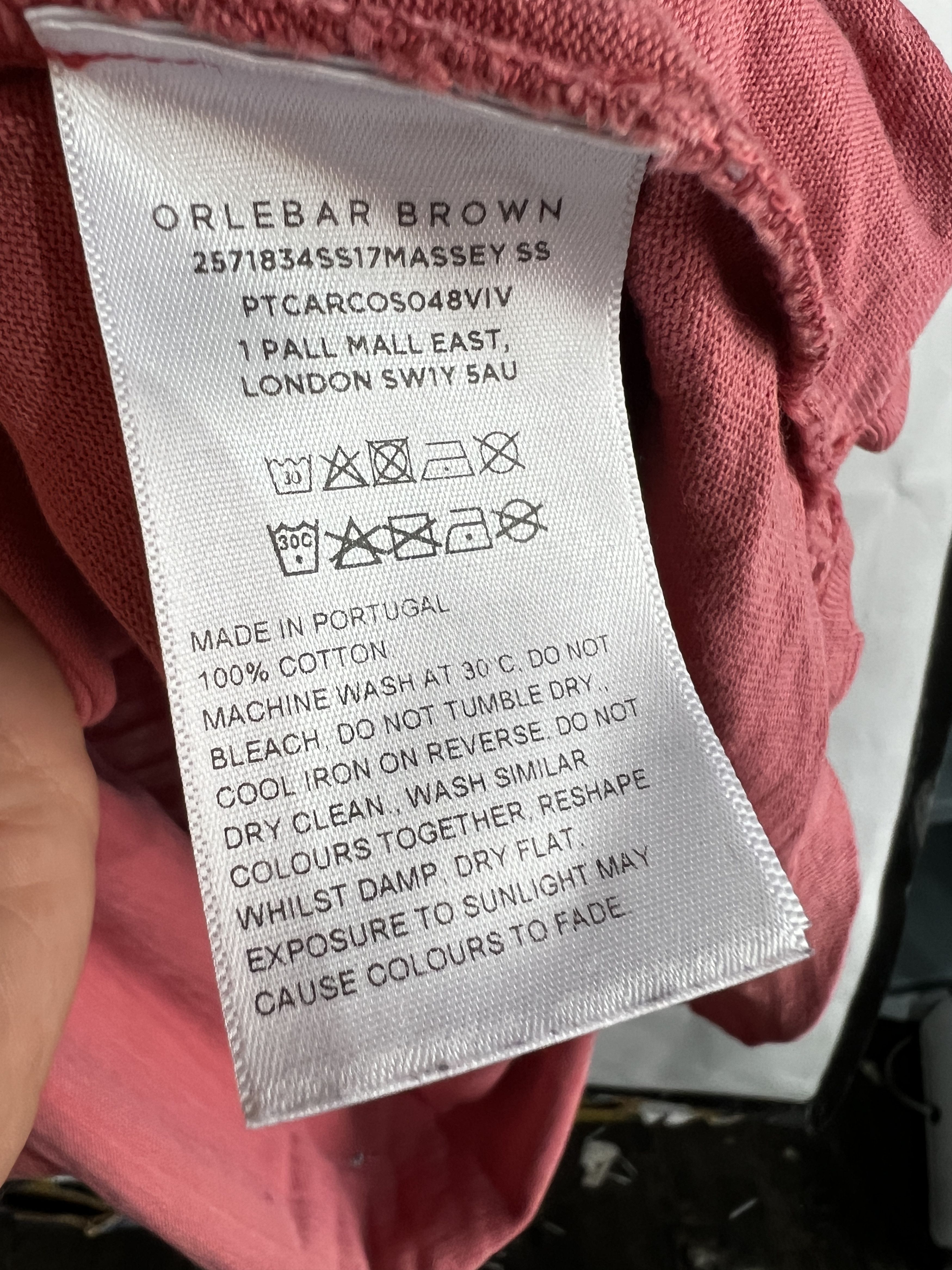 Orlebar Brown Orlebar Brown Polo Shirt size S Size US S / EU 44-46 / 1 - 5 Thumbnail