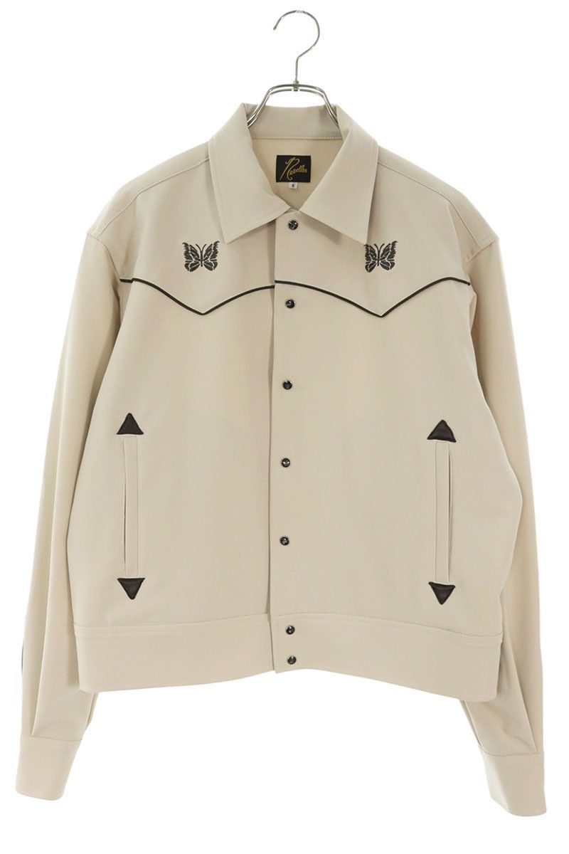 Needles Needles Embroidered Logo Western Blouson White Size S Size US S / EU 44-46 / 1 - 1 Thumbnail