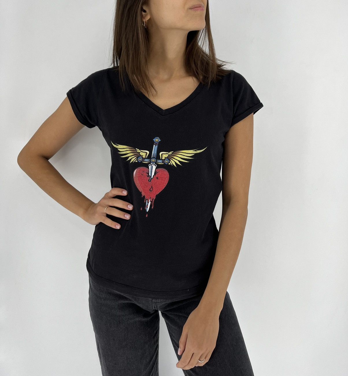 Band Tees VINTAGE BON JOVI BAND TEE Size M / US 6-8 / IT 42-44 - 3 Thumbnail
