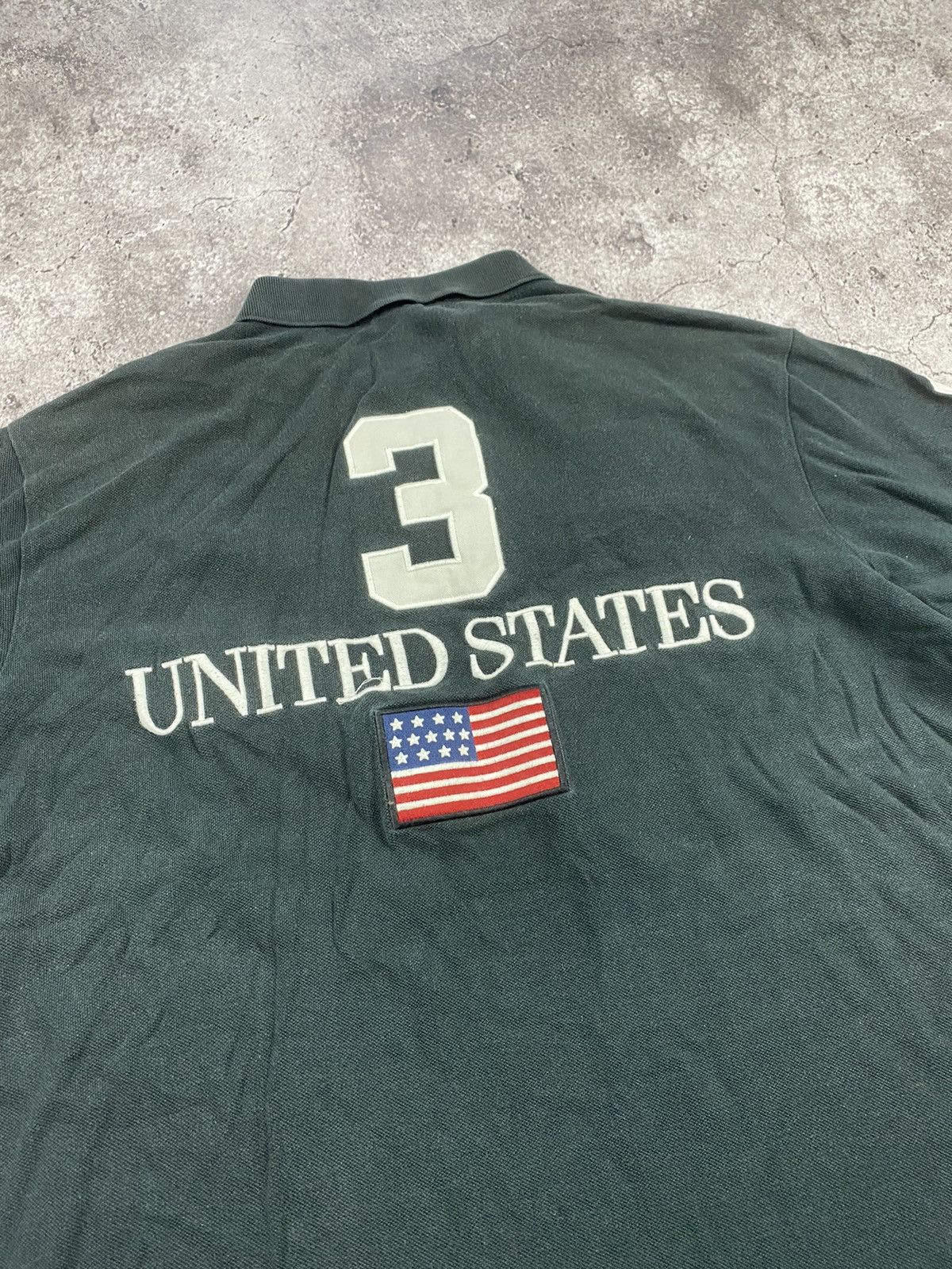 Polo Ralph Lauren Ralph Chief KeeF USA 3 America Polo Shirt Rare big logo Size US XL / EU 56 / 4 - 6 Thumbnail
