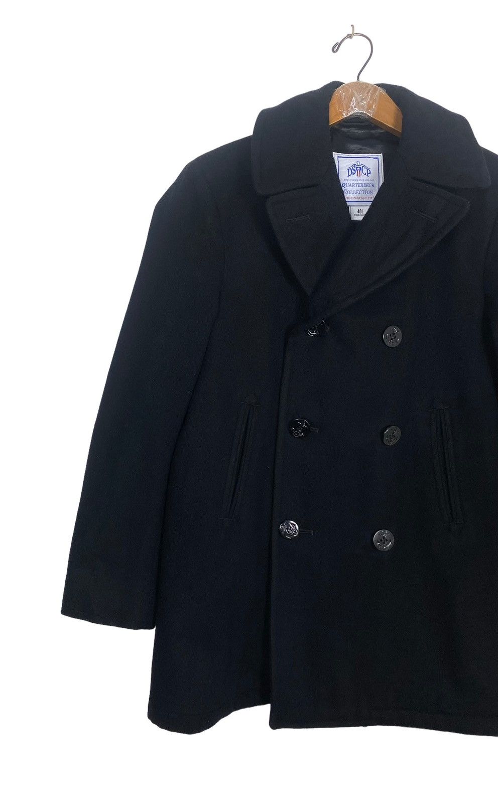 Vintage Rare‼️ Vintage DSCP Quaterdeck Collection Wool Overcoat Size US M / EU 48-50 / 2 - 2 Thumbnail