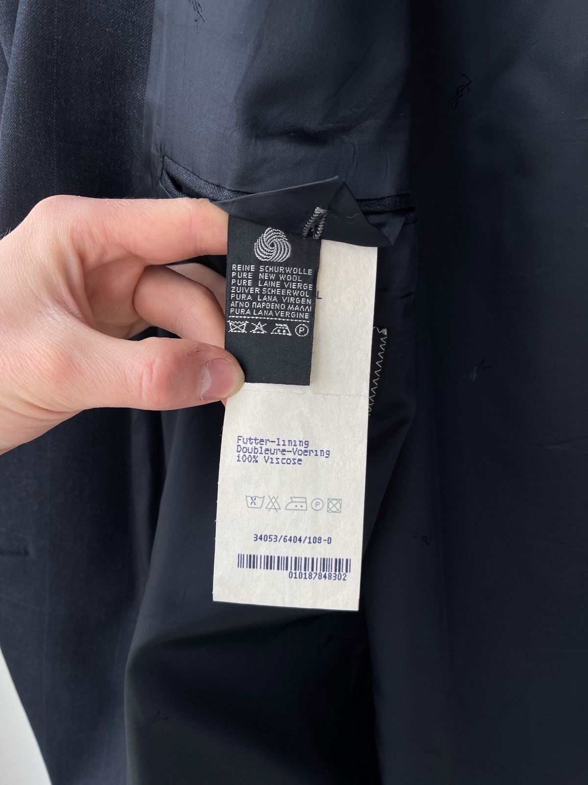 Yves Saint Laurent Vintage Yves Saint Laurent Double Breasted Blazer Size 52R - 7 Thumbnail