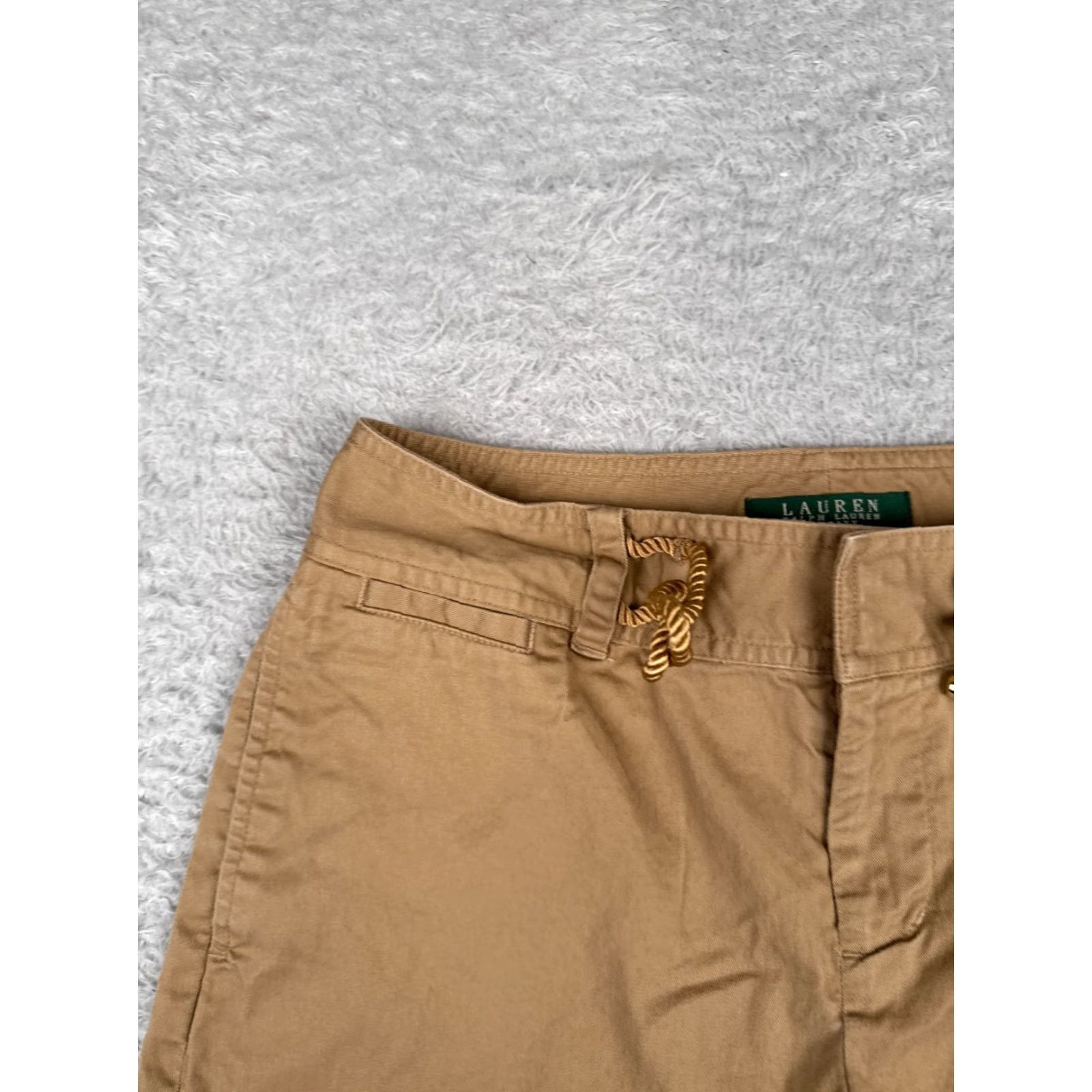 Ralph Lauren VINTAGE Lauren Ralph Lauren Shorts Women 2P Beige Chino LRL Cotton Hike Camp Size 26" / US 2 / IT 38 - 4 Thumbnail