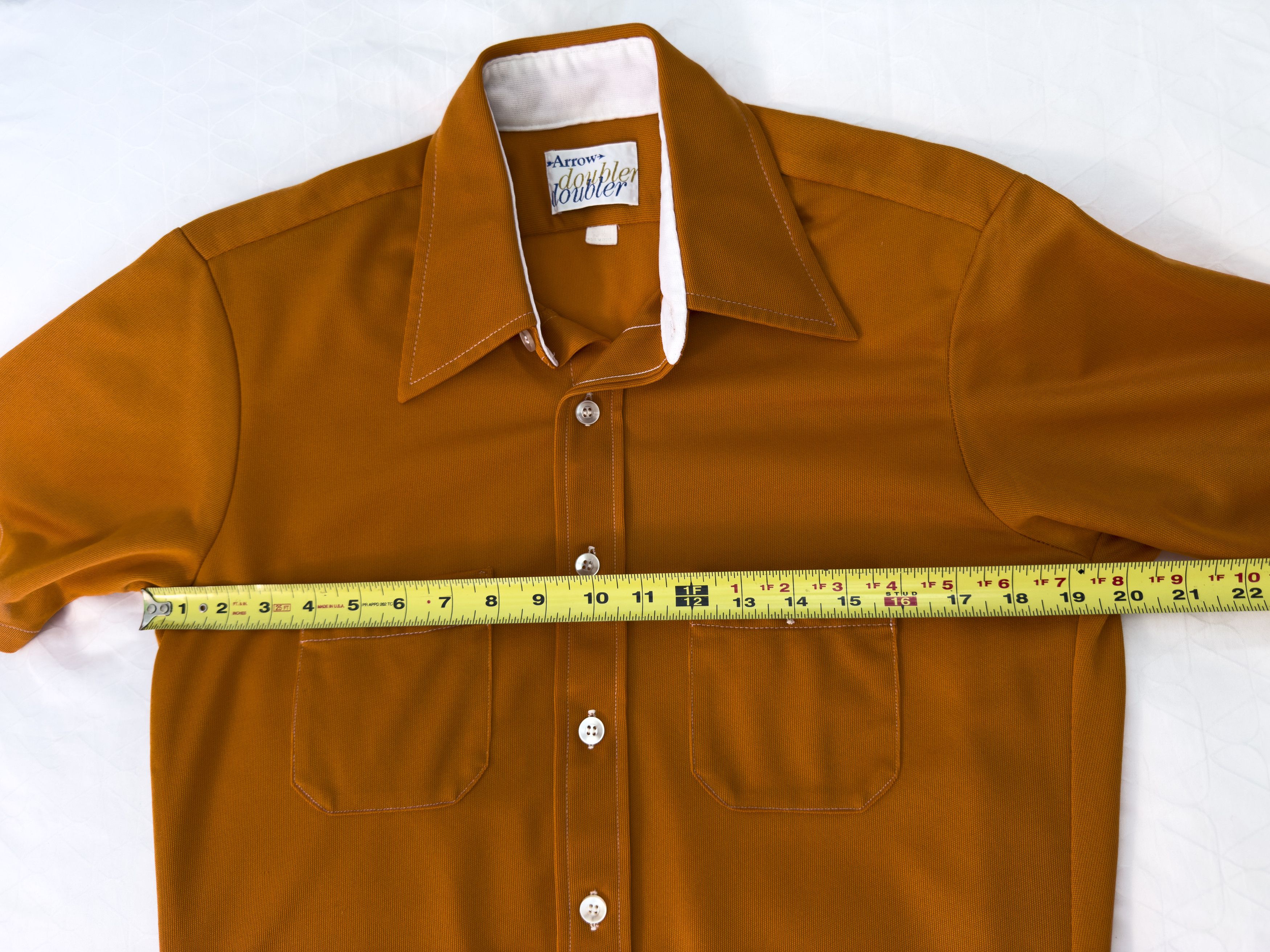 Arrow Vintage 70s Arrow Double Doubler Burnt Orange Size US L / EU 52-54 / 3 - 7 Thumbnail