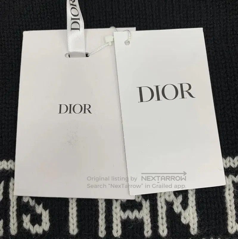 Dior Dior Black Cashmere T-Shirt with Ruffles . Size XS / US 0-2 / IT 36-38 - 5 Thumbnail