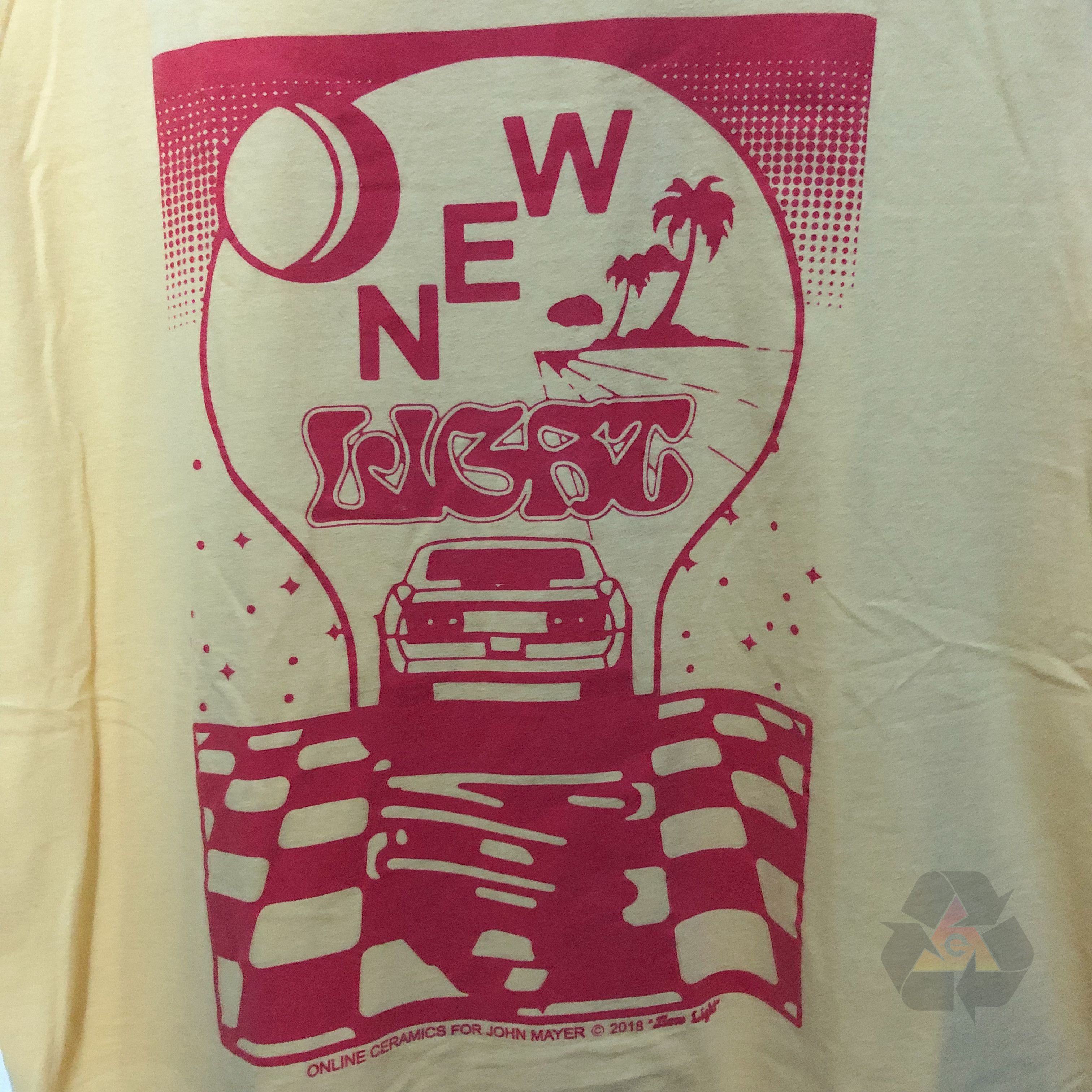 John Mayer × Online Ceramics Online Ceramics John Mayer New Light Promo T-Shirt Graphic Size US XL / EU 56 / 4 - 5 Thumbnail